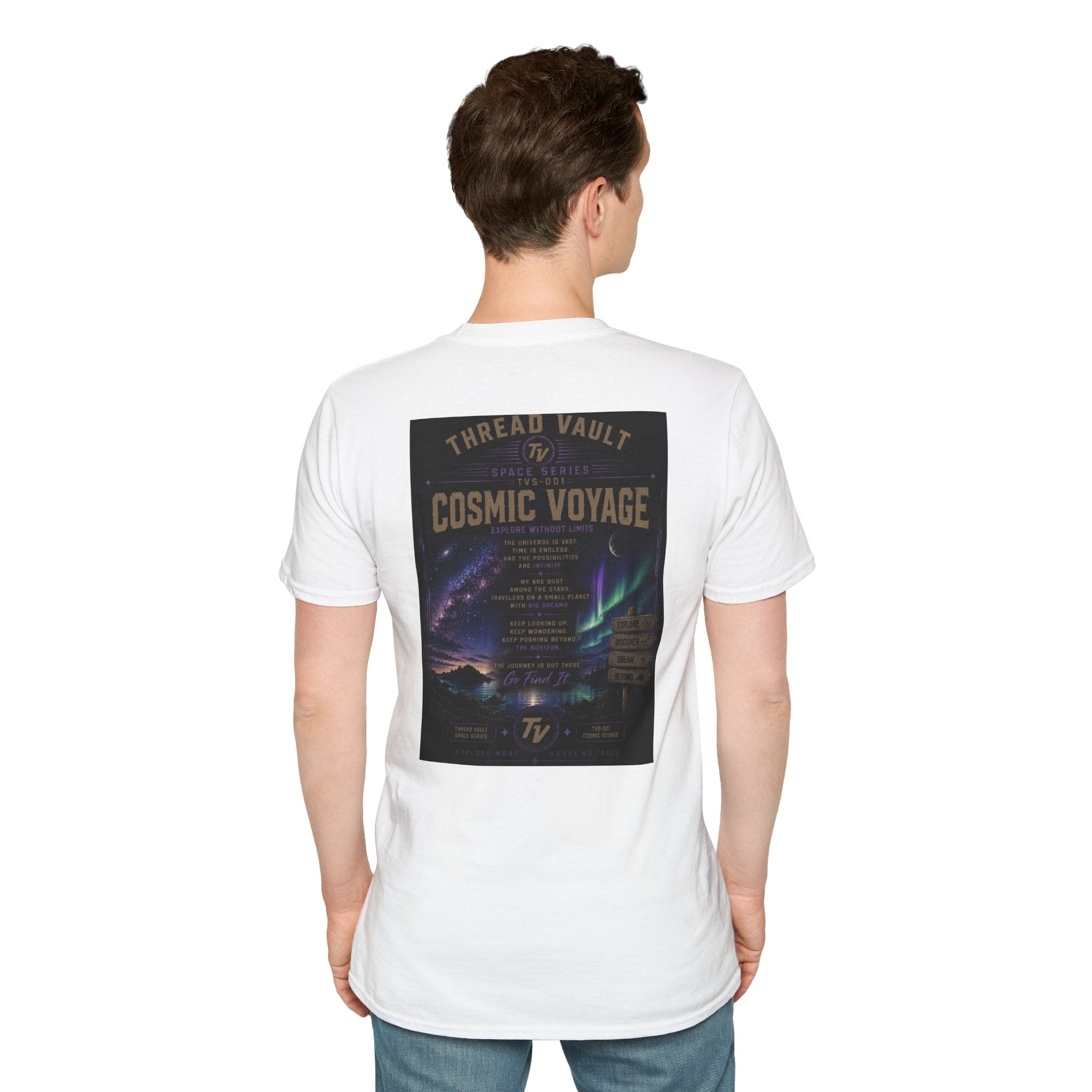 Cosmic Voyage | Space Series | TVS-001 | Premium Graphic Tee
