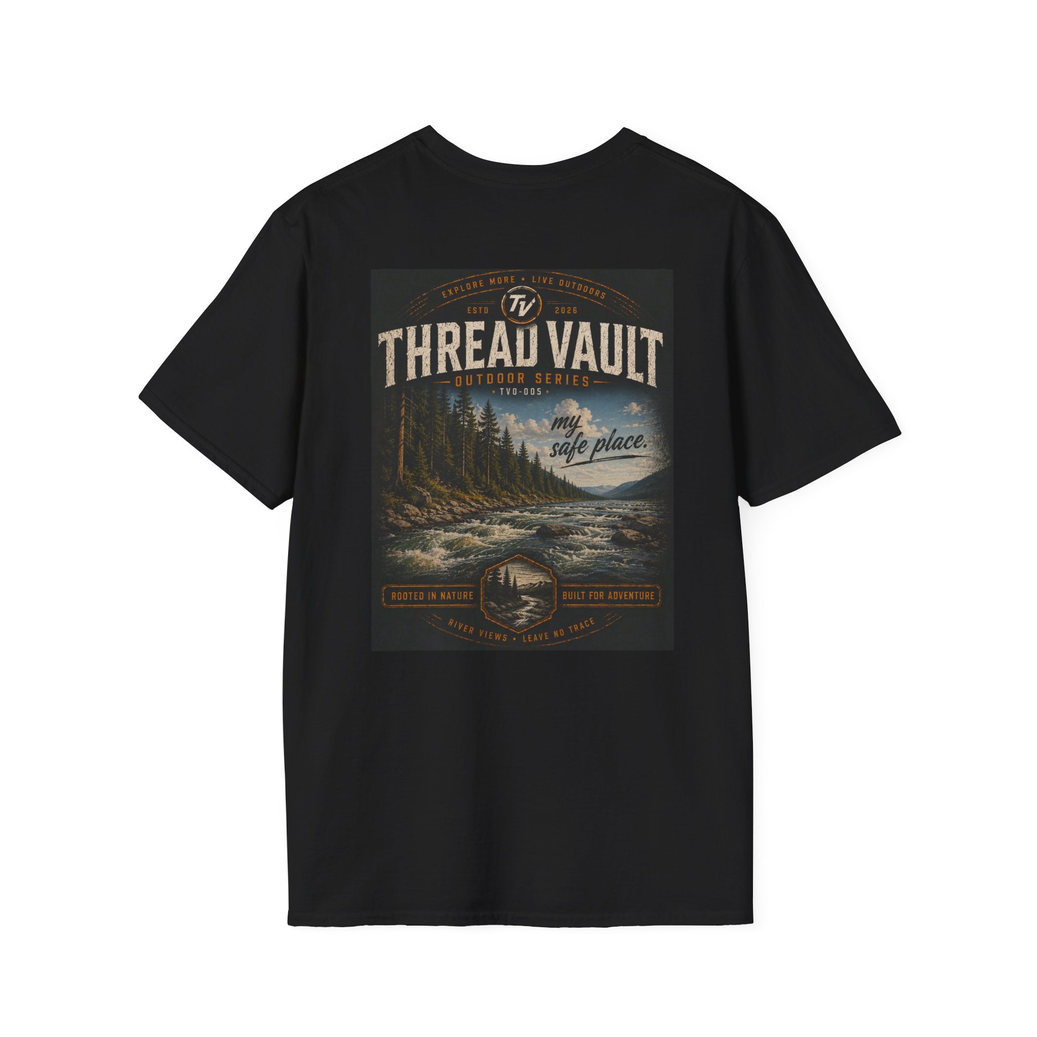 River Rapids | Outdoor Series | TVO-005 | Premium Graphic Tee