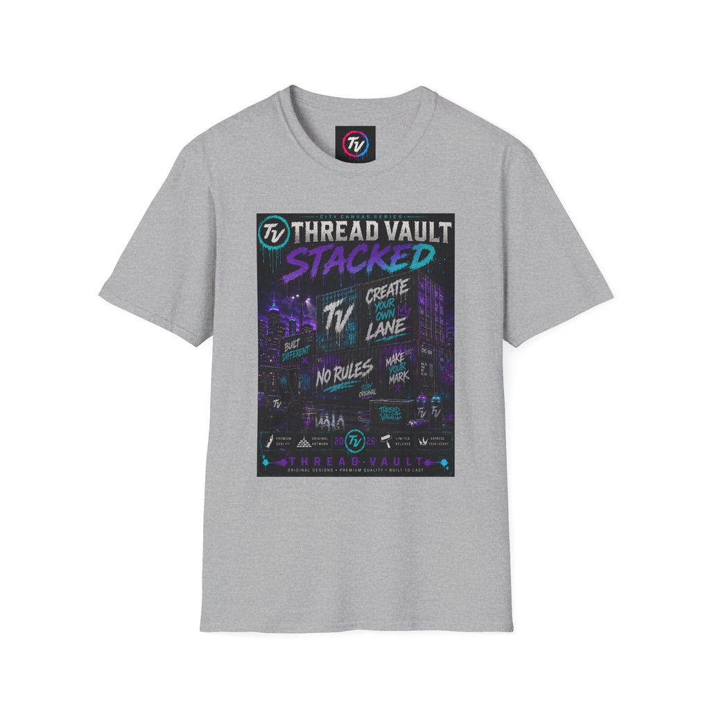 Stacked | City Canvas Series | CVC-004 | Premium Graphic Tee