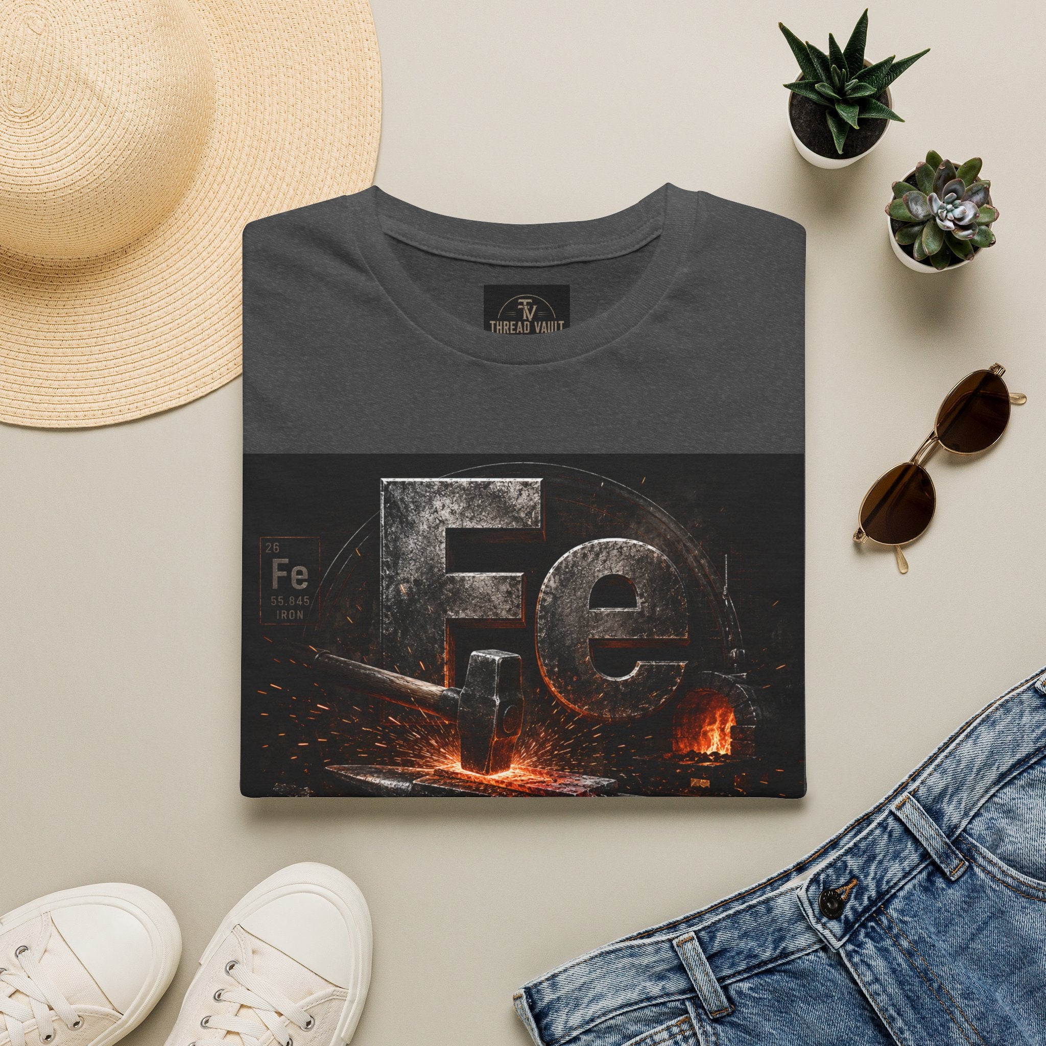 Iron | Element Series TVE002 | Premium Graphic Tee