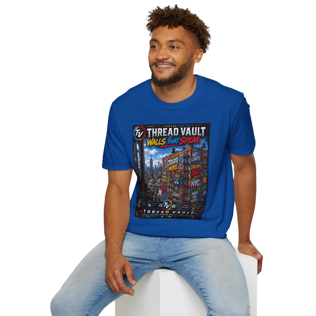 Walls That Speak | City Canvas Series | CVC-010 | Premium Graphic Tee