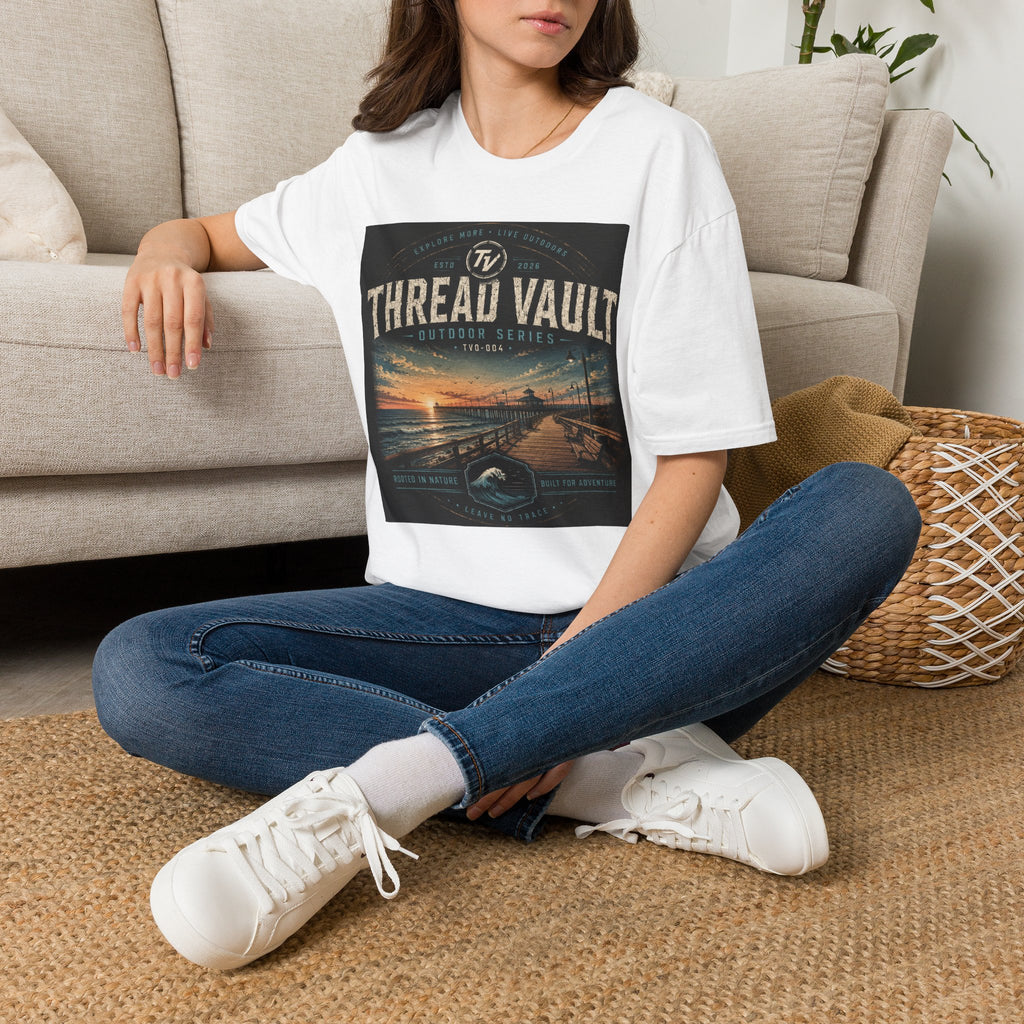 Boardwalk Sunset | Outdoor Series | TVO-004 | Premium Graphic Tee