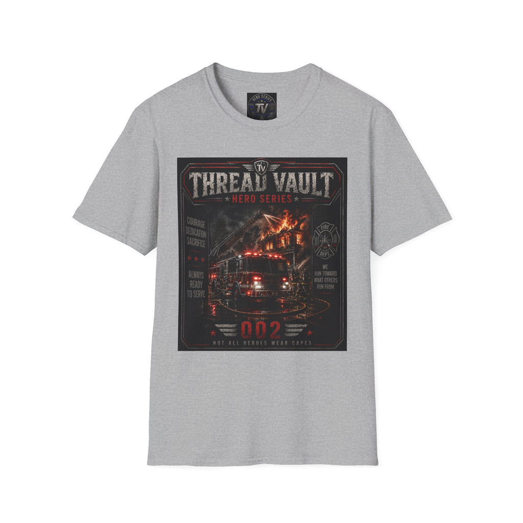 Into the Flames | Hero Series | TVHR-002 | Premium Graphic Tee
