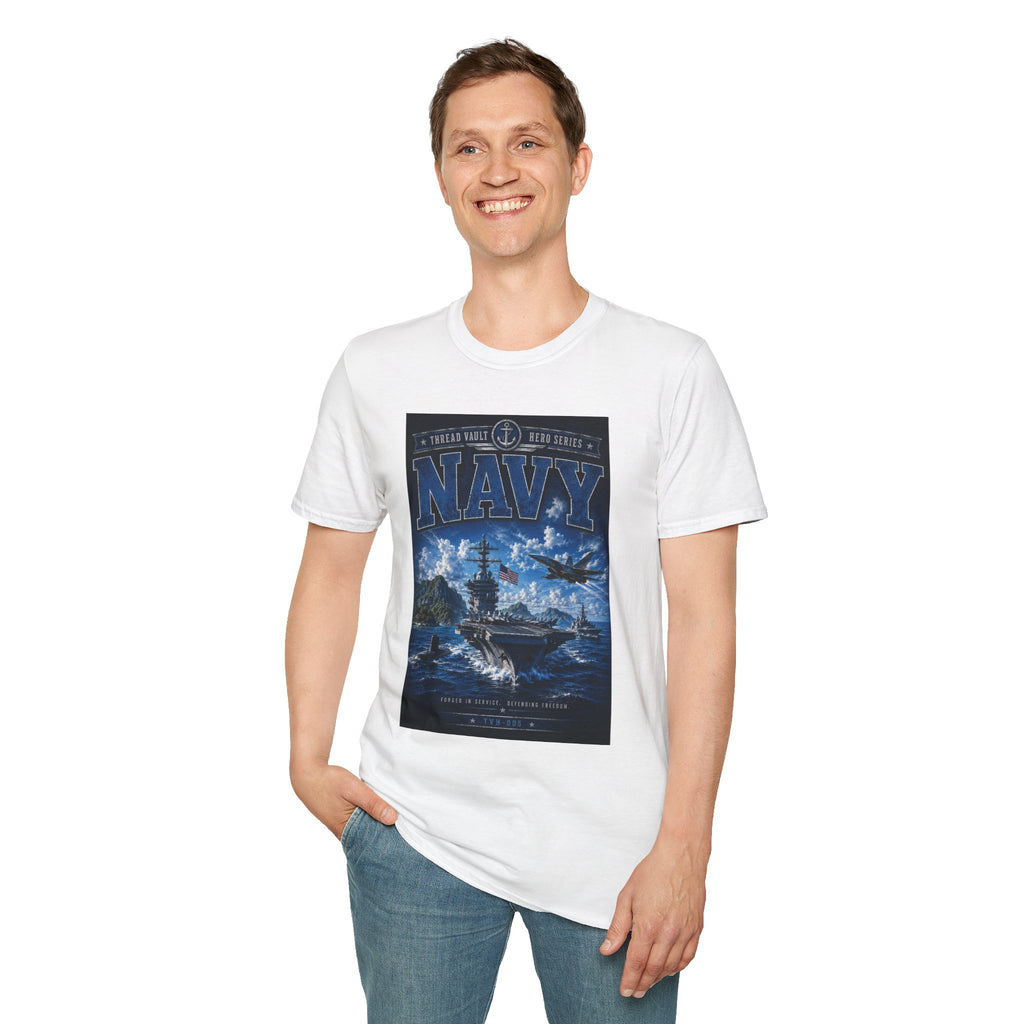 NAVY / HERO SERIES / TVH-005 / PREMIUM GRAPHIC TEE