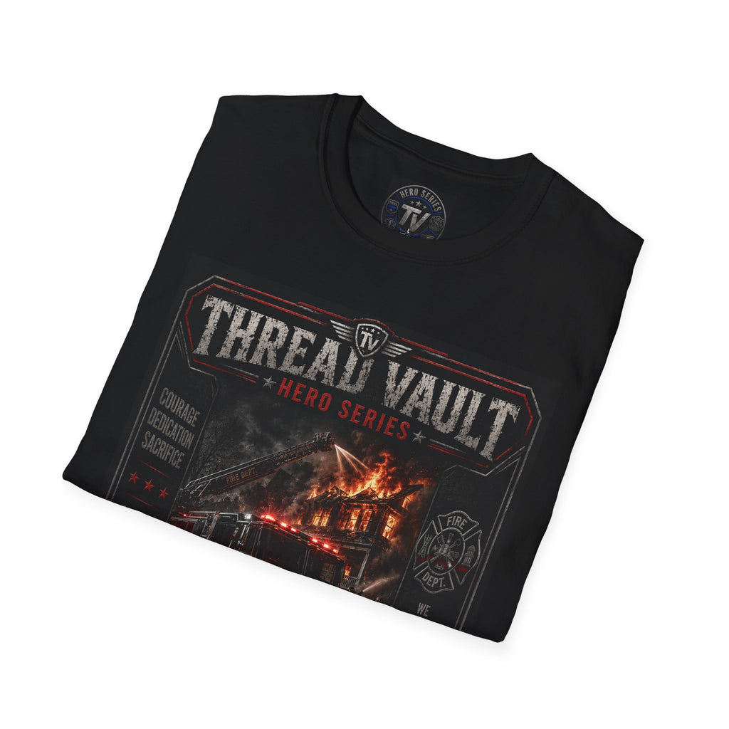 Into the Flames | Hero Series | TVHR-002 | Premium Graphic Tee