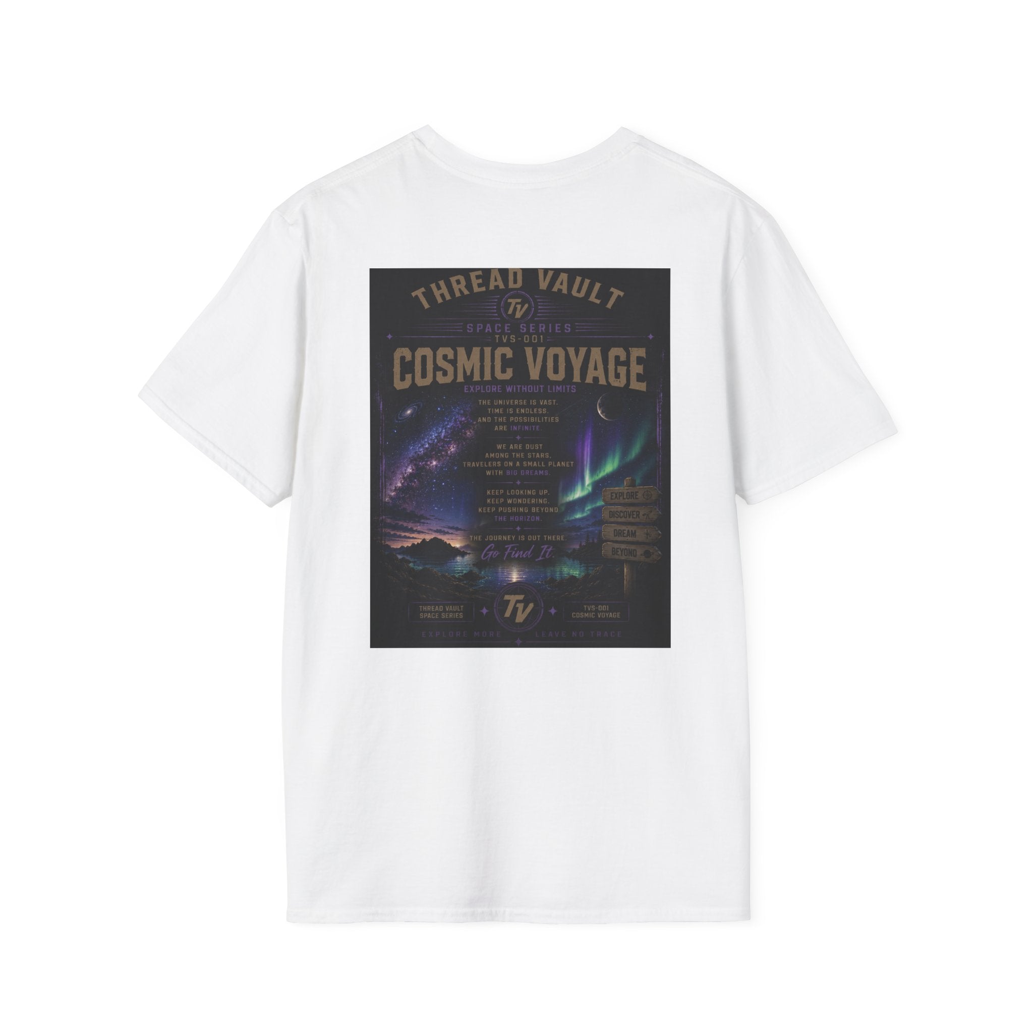 Cosmic Voyage | Space Series | TVS-001 | Premium Graphic Tee