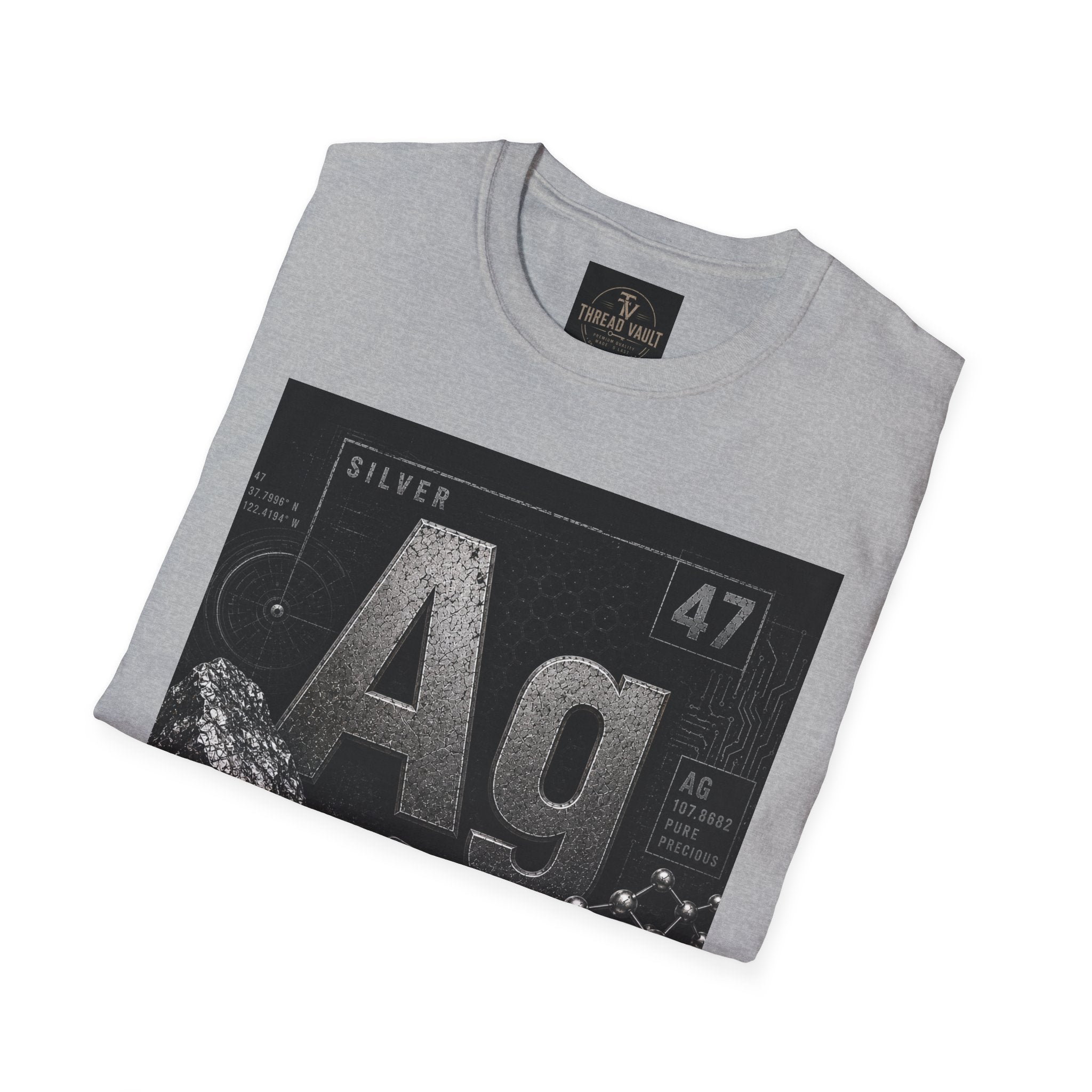 Silver | Element Series TVE-006 | Premium Graphic Tee