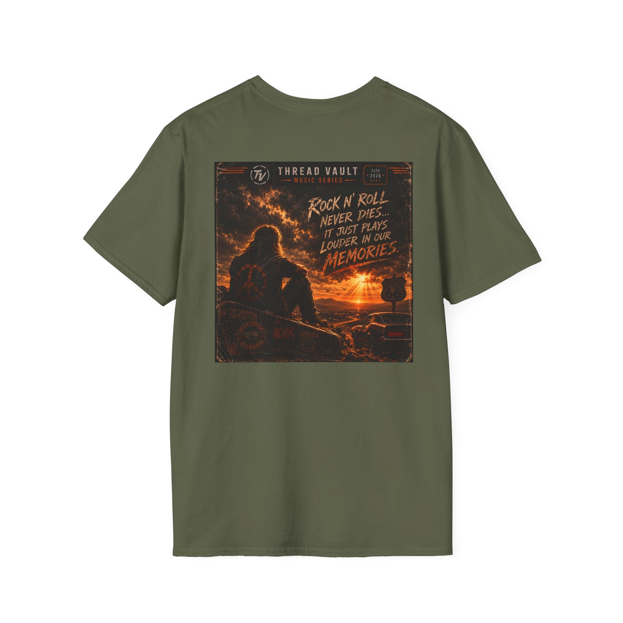 Long Live Rock & Roll | Music Series | TVM-003 | Premium Graphic Tee