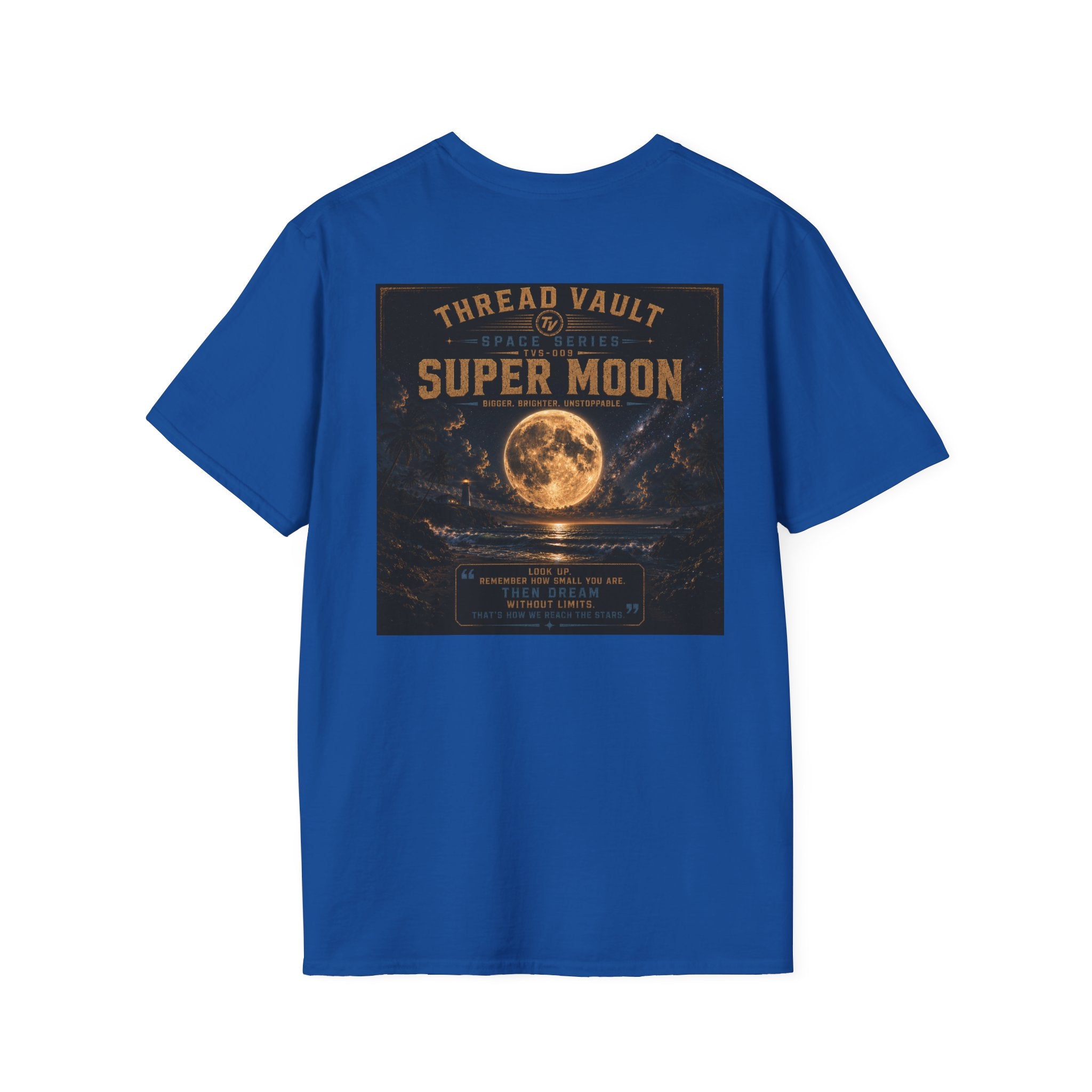 Super Moon | Space Series | TVS-009 | Premium Graphic Tee