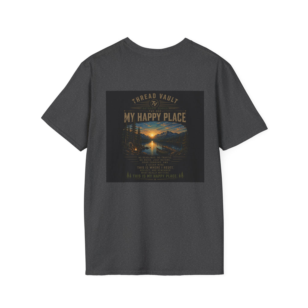 Happy Place | Outdoor Series | TVO-002 | Premium Graphic Tee