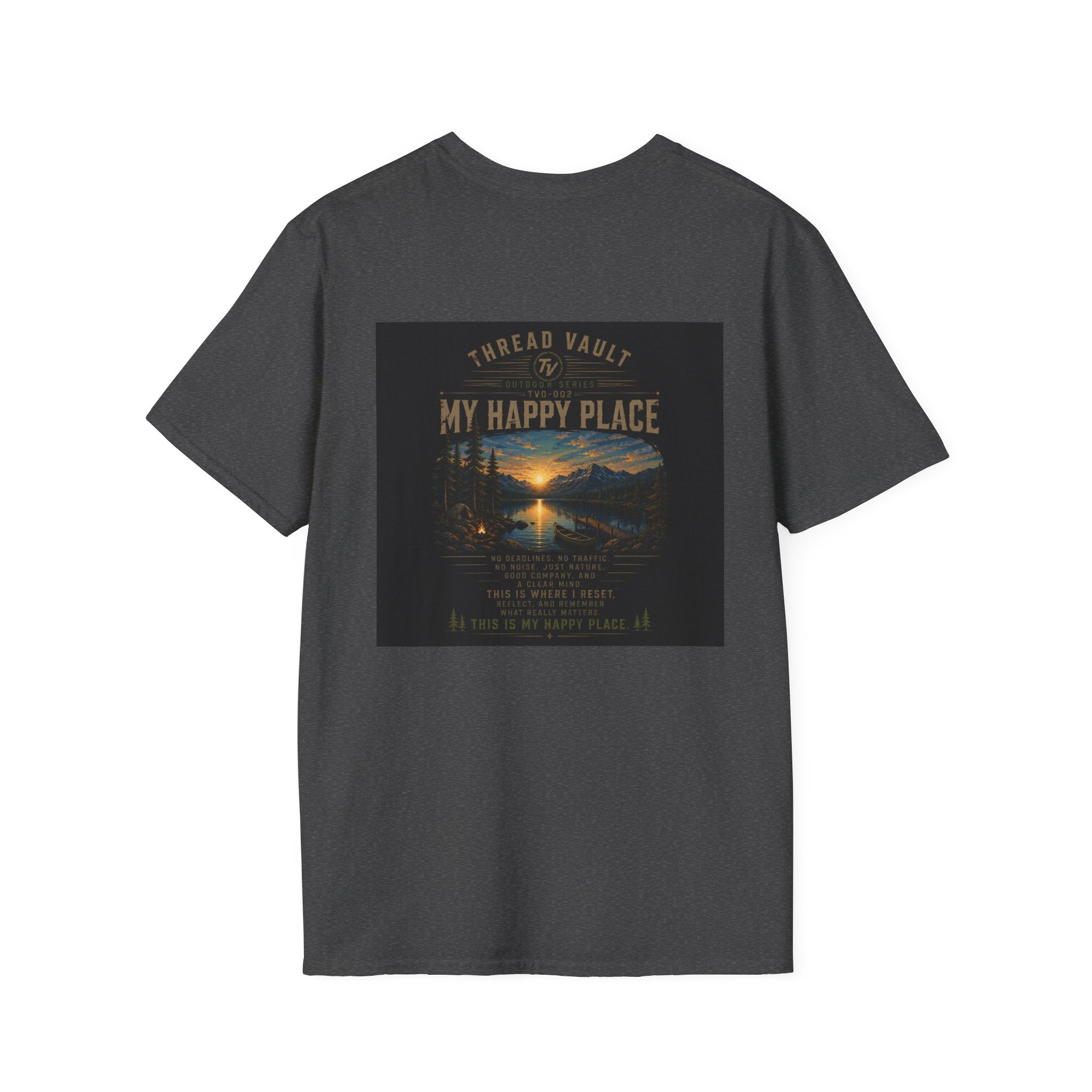Happy Place | Outdoor Series | TVO-002 | Premium Graphic Tee