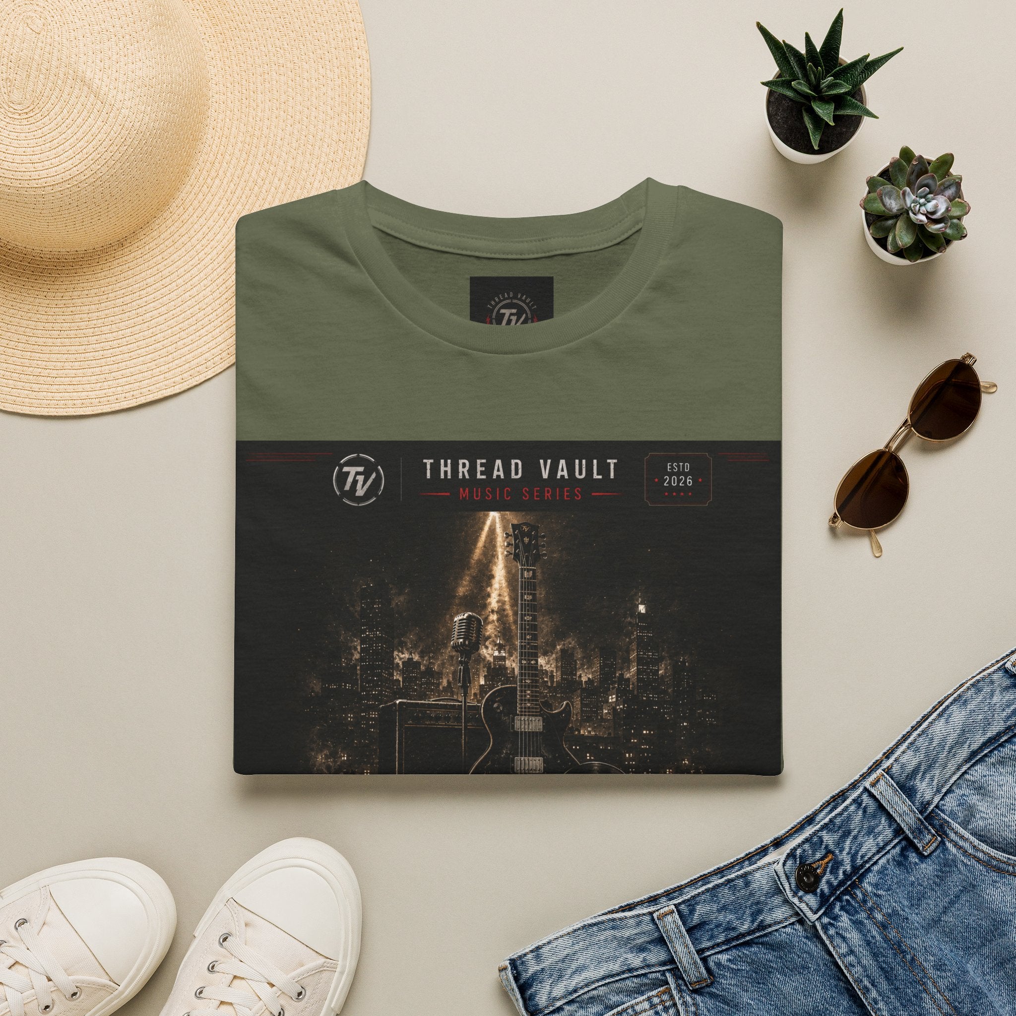 Rock & Rhythm | Music Series | TVM-001 | Premium Graphic Tee