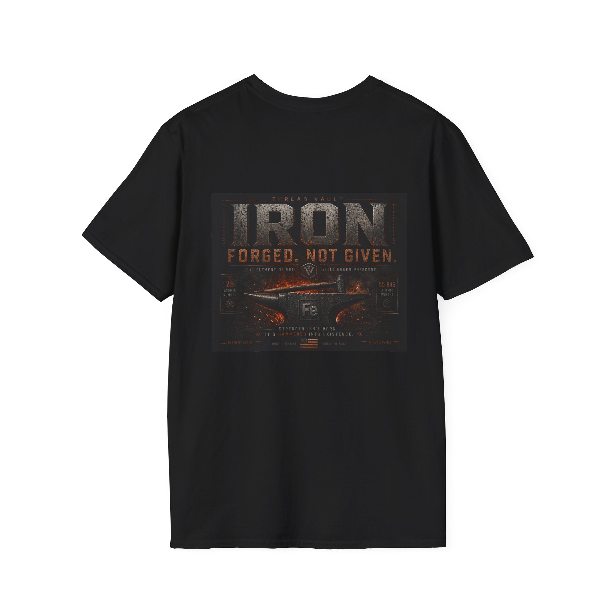 Iron | Element Series TVE002 | Premium Graphic Tee