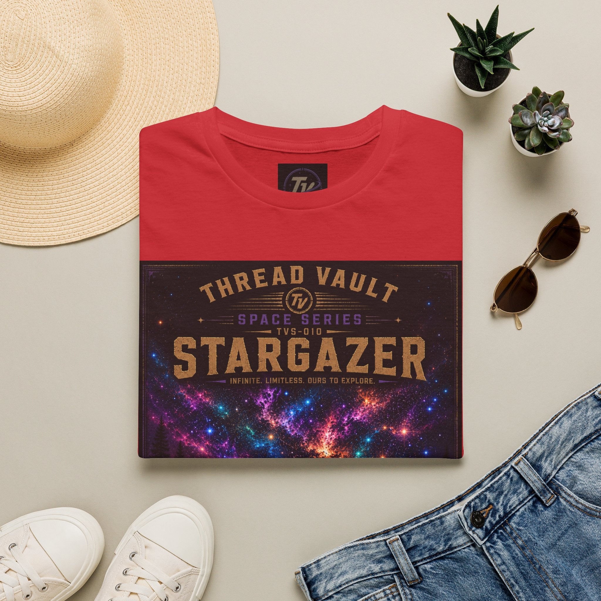 Stargazer | Space Series | TVS-010 | Premium Graphic Tee