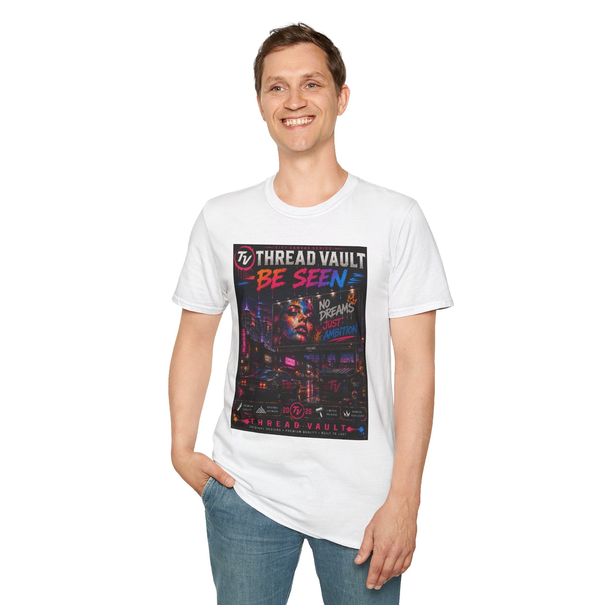 Be Seen | City Canvas Series | CVC-003 | Premium Graphic Tee