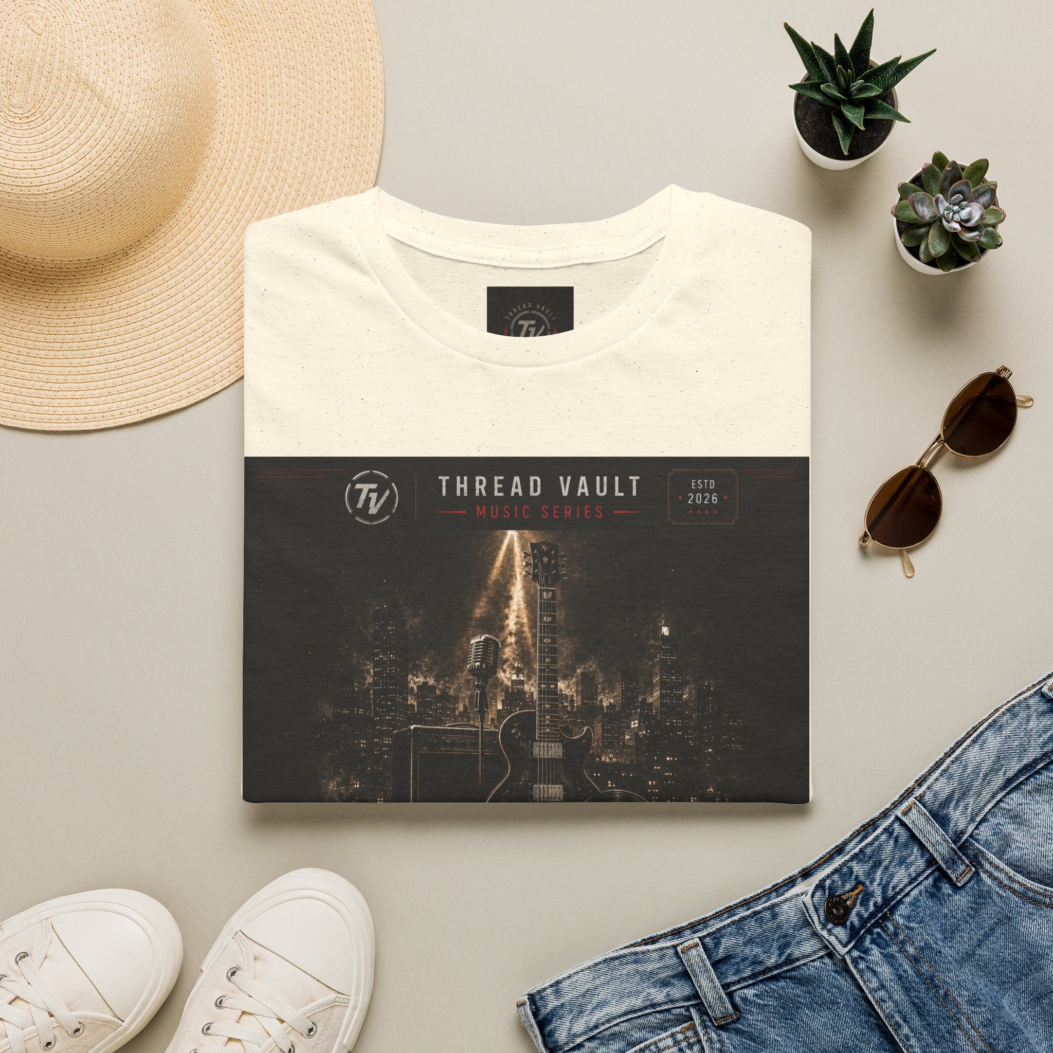 Rock & Rhythm | Music Series | TVM-001 | Premium Graphic Tee