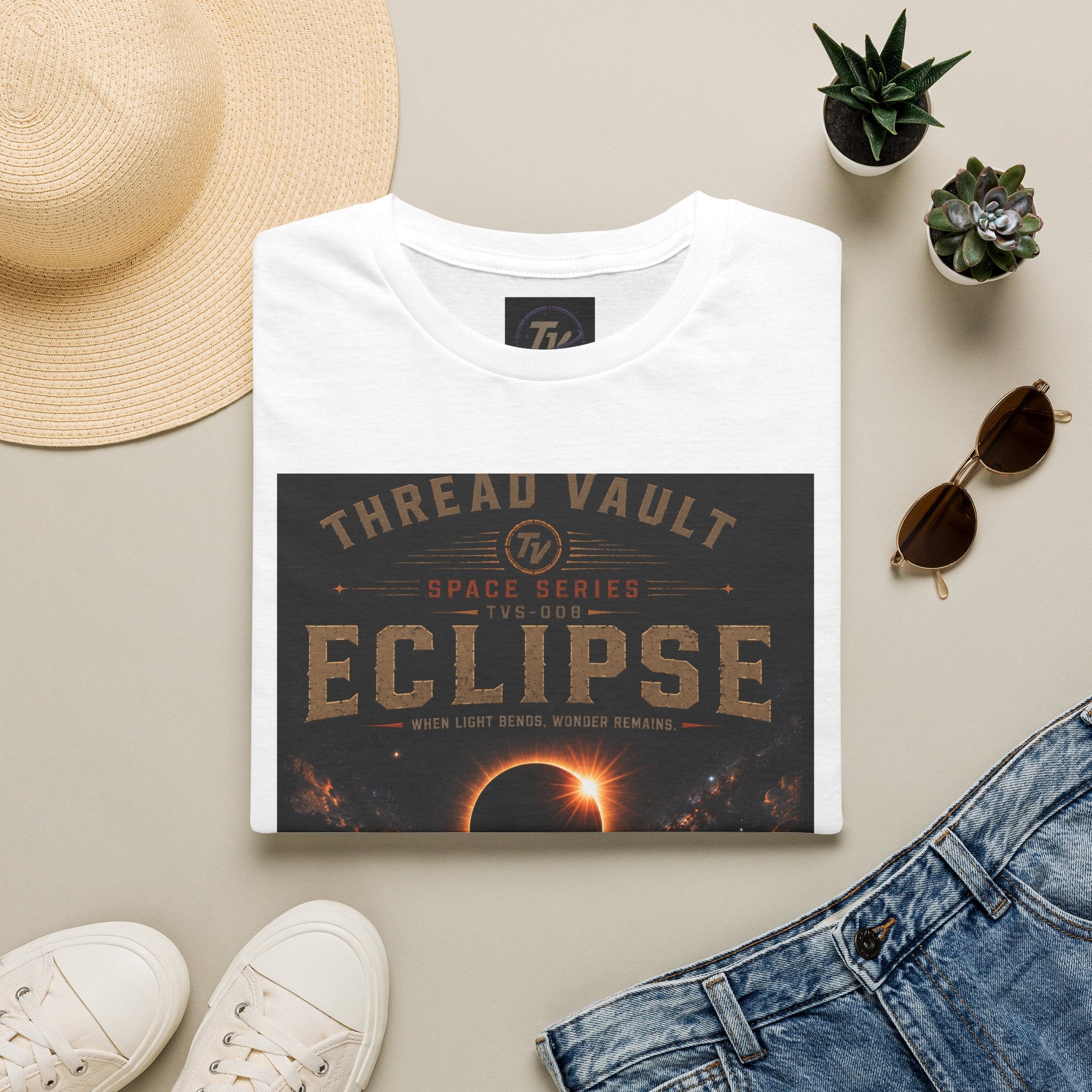 Eclipse | Space Series | TVS-008 | Premium Graphic Tee