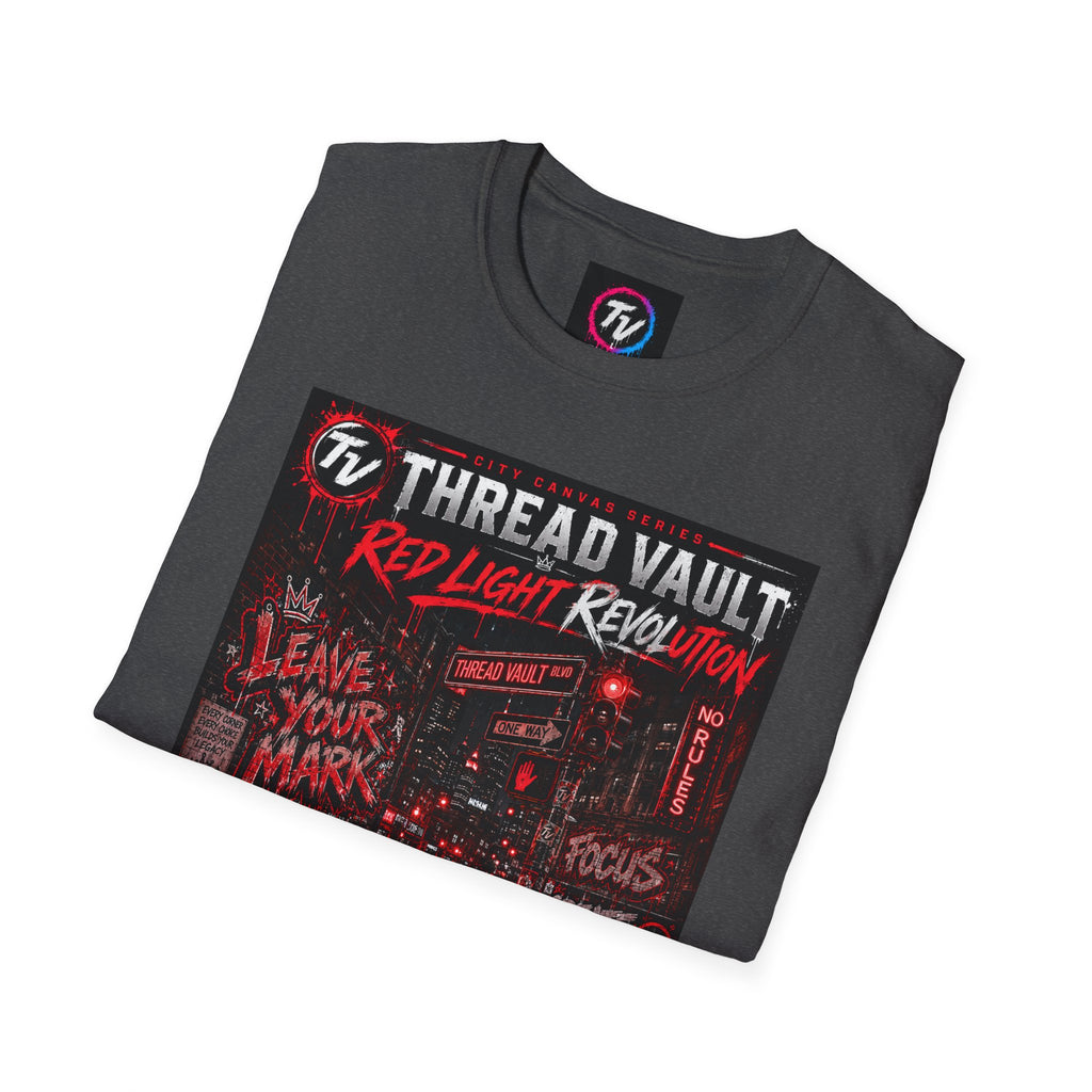 Red Light Revolution | City Canvas Series | CVC-007 | Premium Graphic Tee