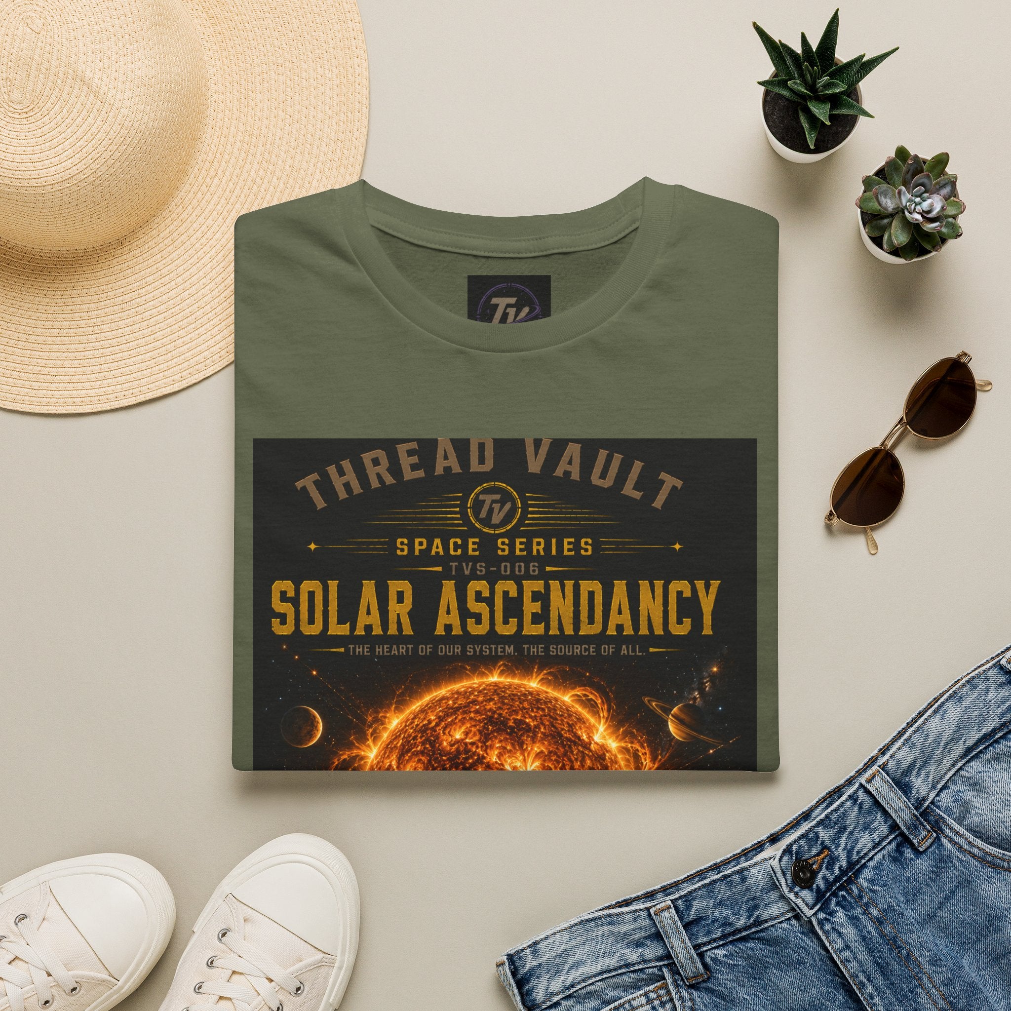Solar Ascendancy | Space Series | TVS-006 | Premium Graphic Tee