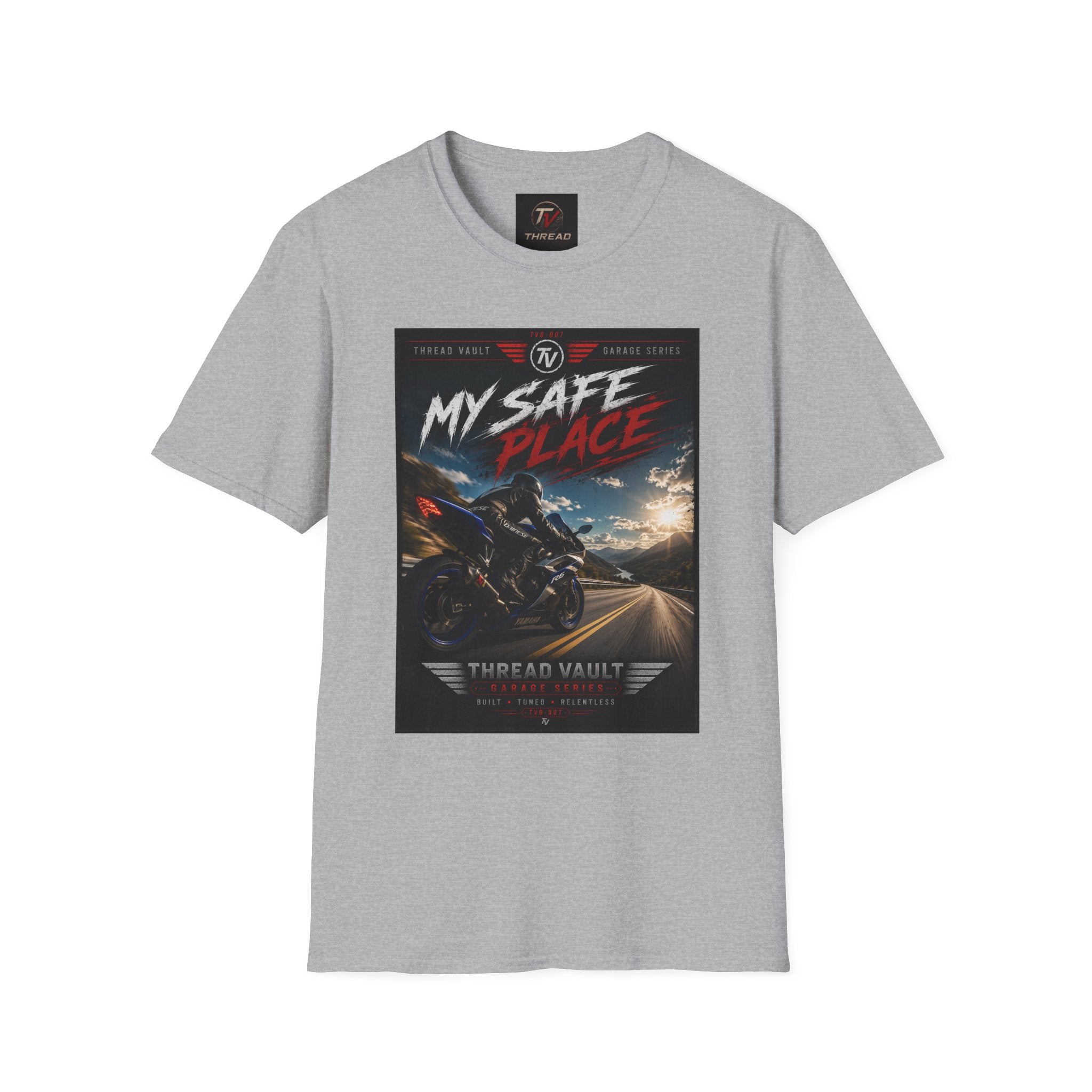 My Safe Place | Garage Series | TVG-007 | Premium Graphic Tee
