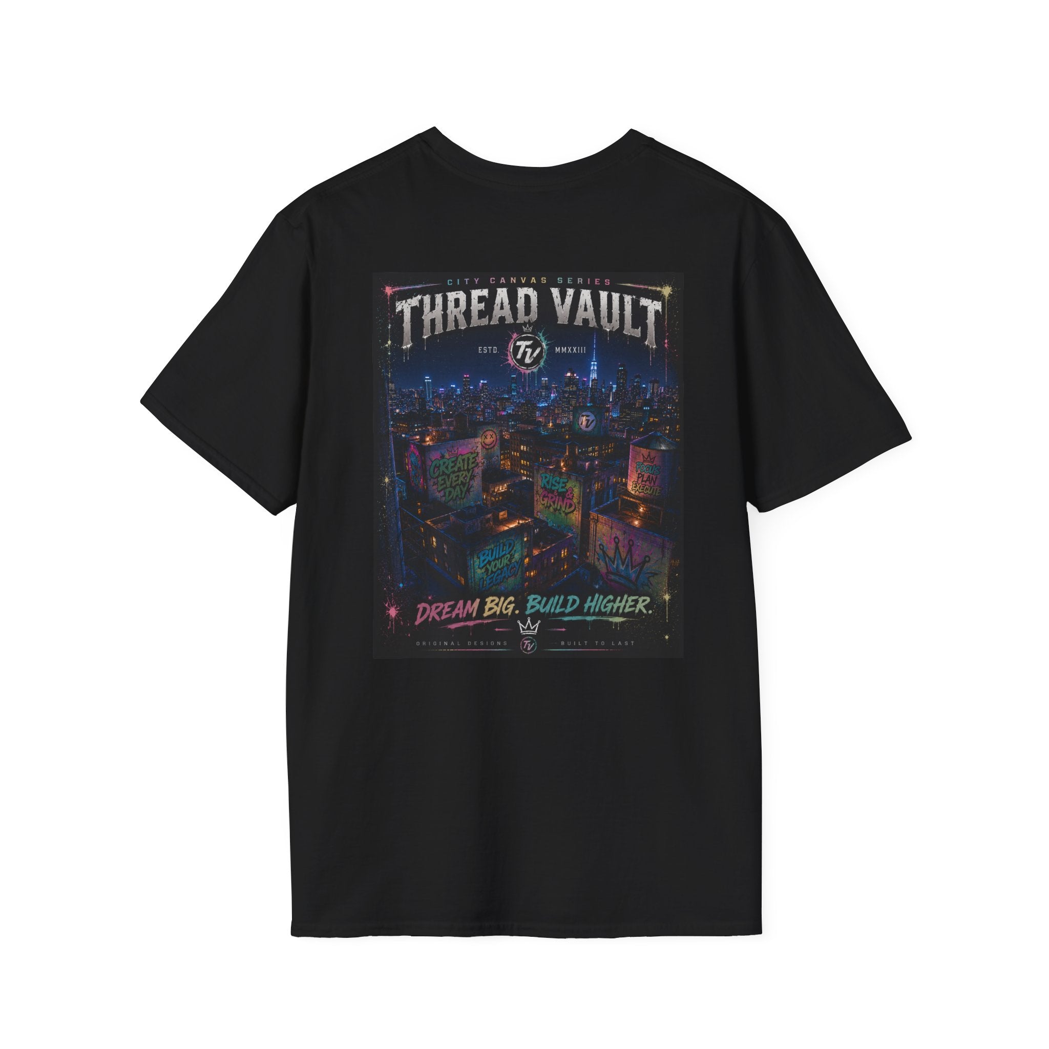 Skylines & Dreams | City Canvas Series | CVC-009 | Premium Graphic Tee