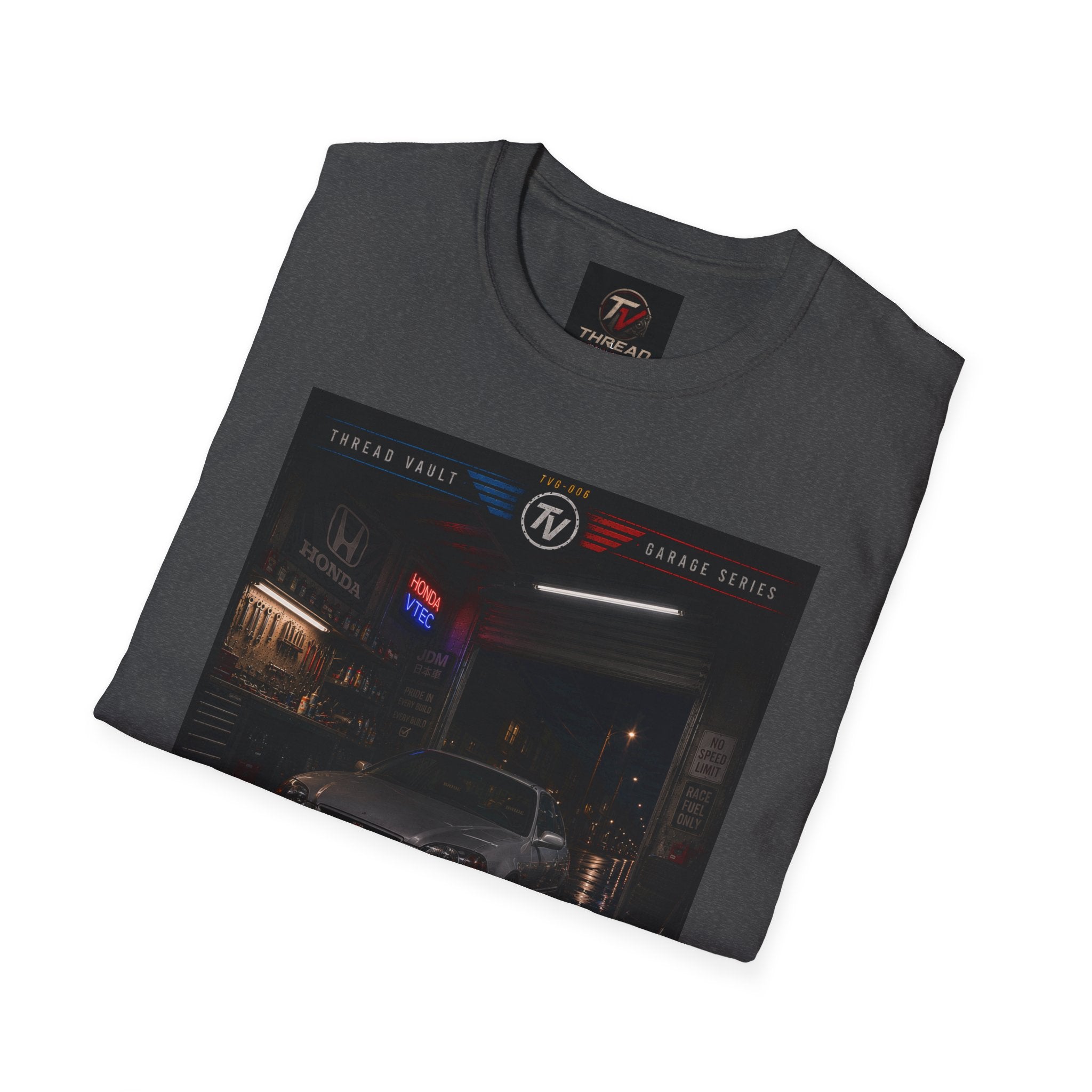 True Racers Come Out at Night | Garage Series | TVG-006 | Premium Graphic Tee
