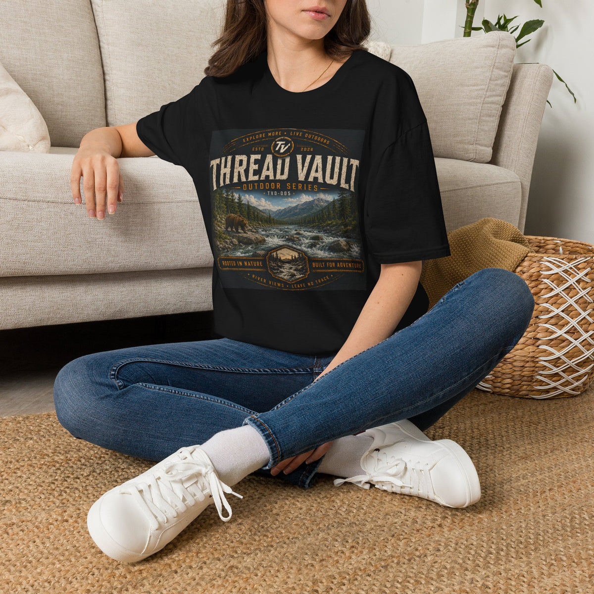 River Rapids | Outdoor Series | TVO-005 | Premium Graphic Tee