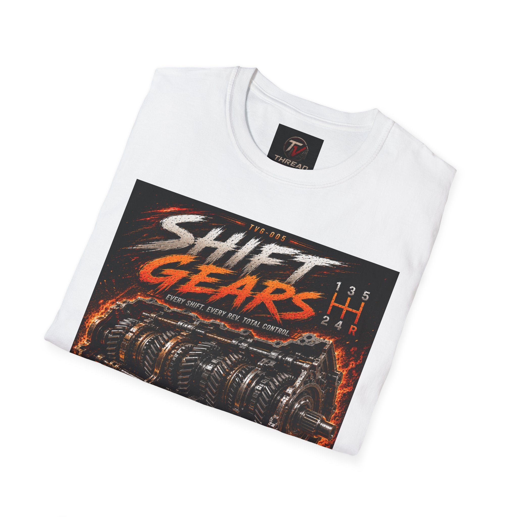 Shift Gears | Garage Series | TVG-005 | Premium Graphic Tee