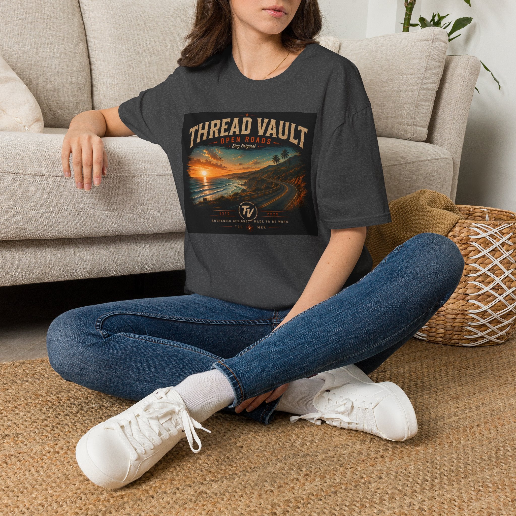 Open Roads | Signature Series | TVC-004 | Premium Graphic Tee