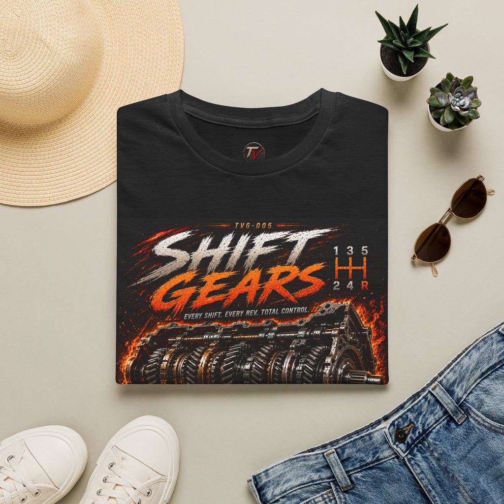 Shift Gears | Garage Series | TVG-005 | Premium Graphic Tee