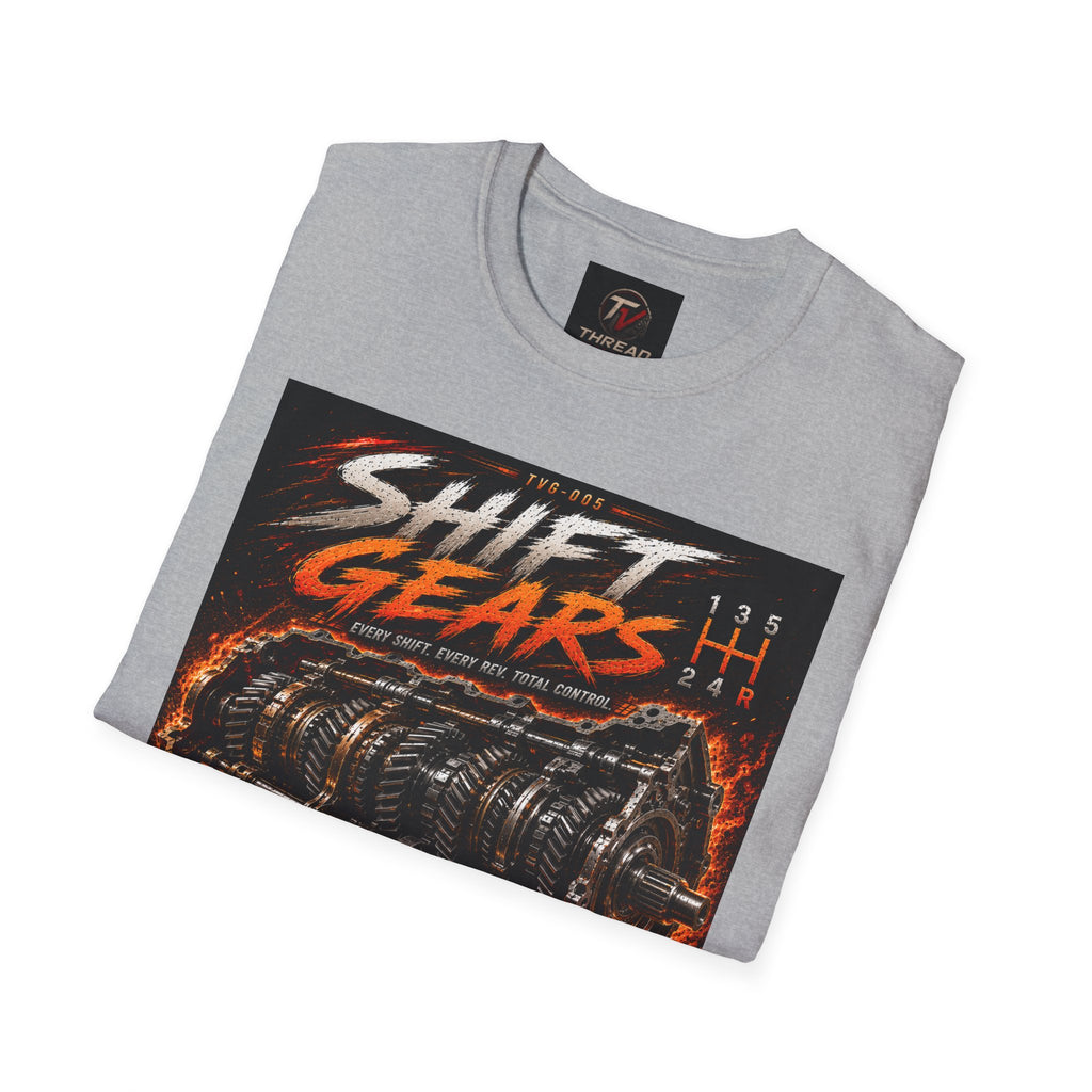 Shift Gears | Garage Series | TVG-005 | Premium Graphic Tee