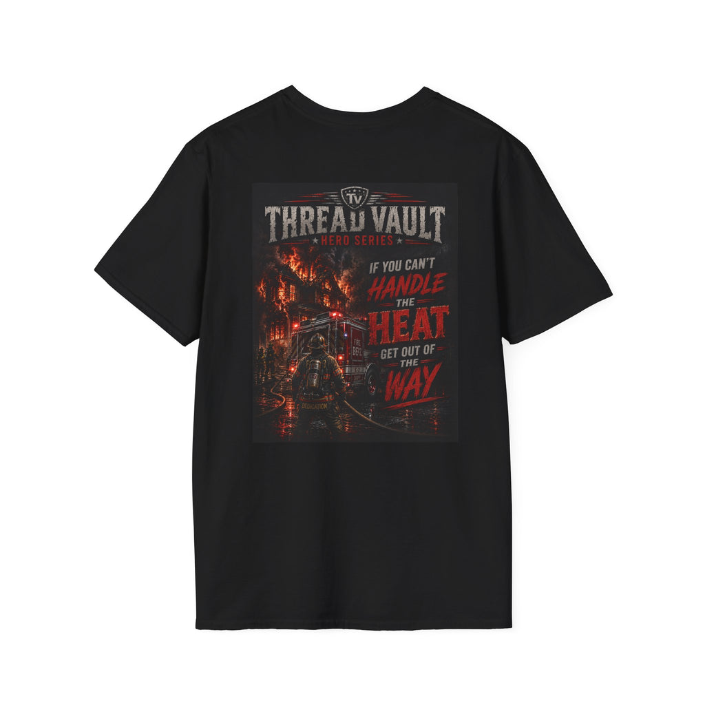Into the Flames | Hero Series | TVHR-002 | Premium Graphic Tee