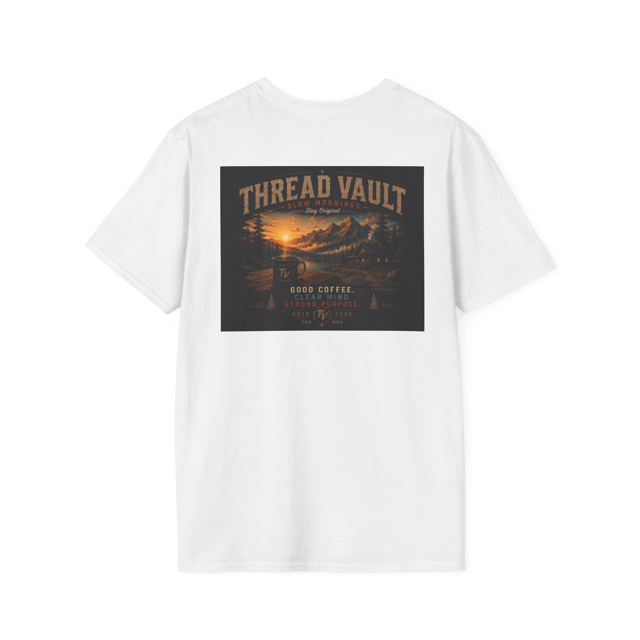 Slow Mornings | Signature Series | TVC-003 | Premium Graphic Tee