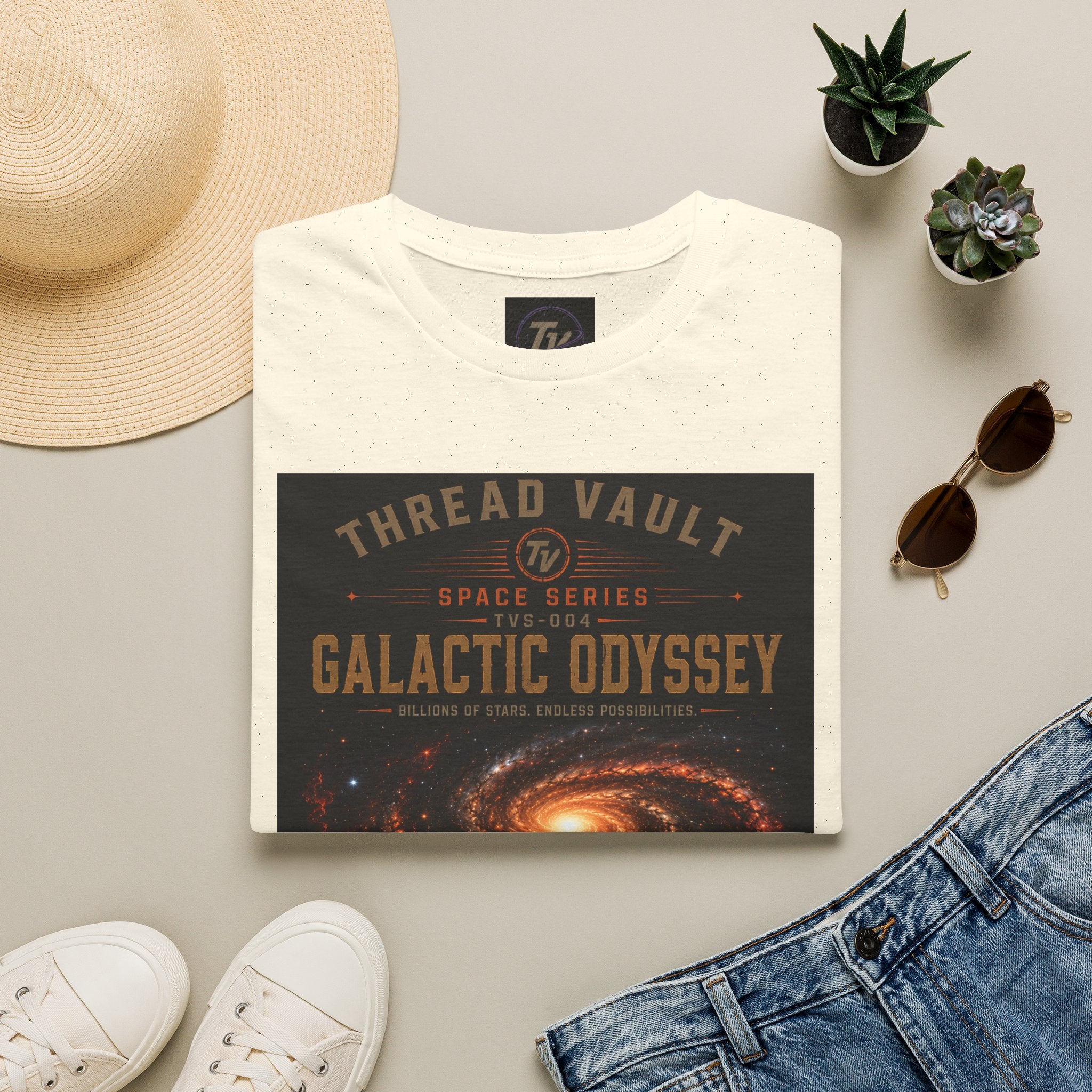 Galactic Odyssey | Space Series | TVS-004 | Premium Graphic Tee