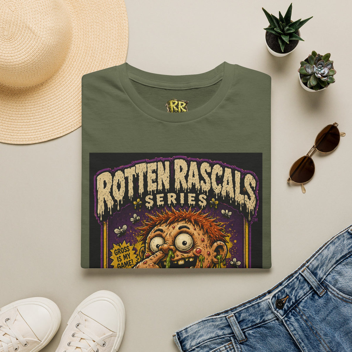 Booger Benny | Rotten Rascals Series | RR-001 | Premium Graphic Tee