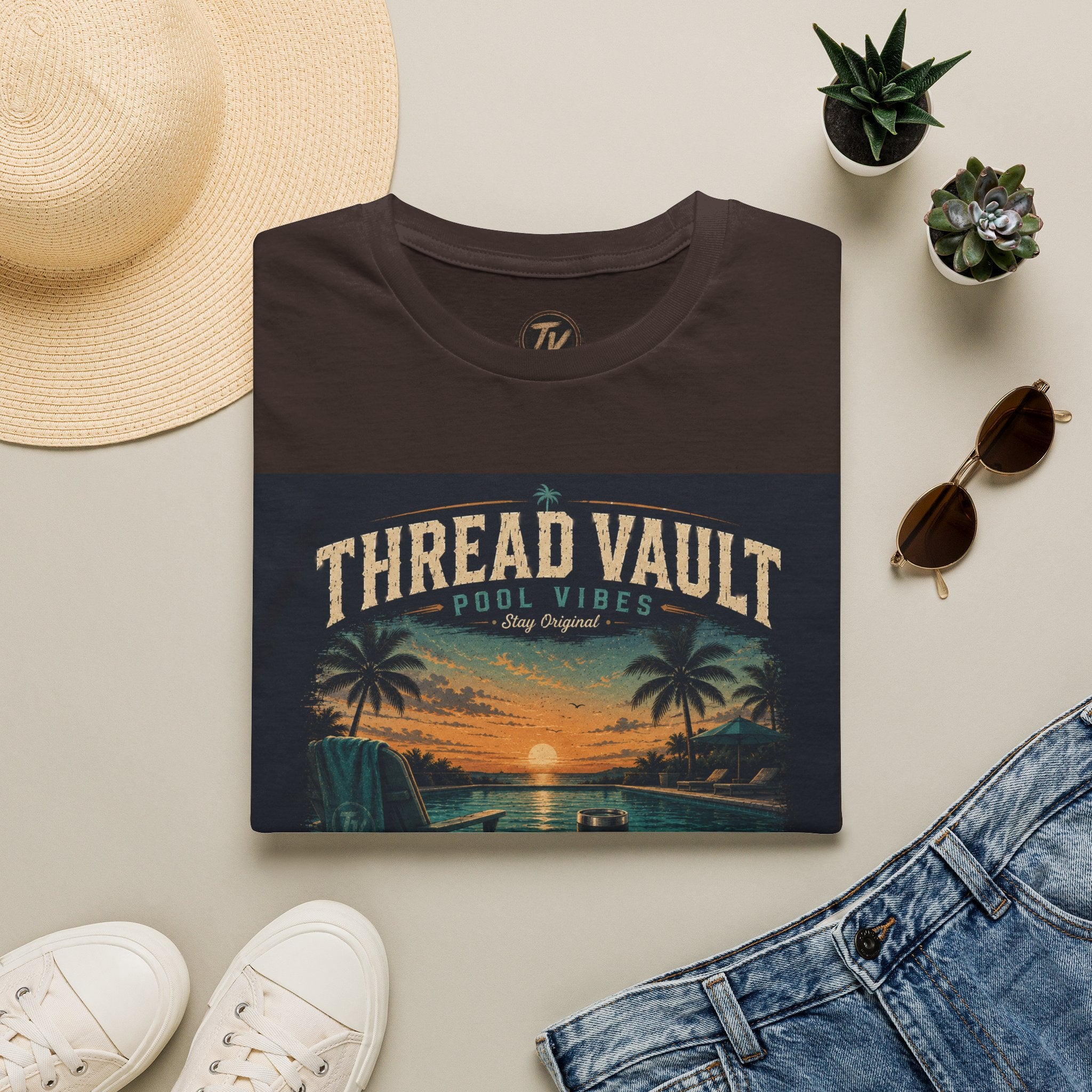Pool Vibes | Signature Series | TVC-005 | Premium Graphic Tee