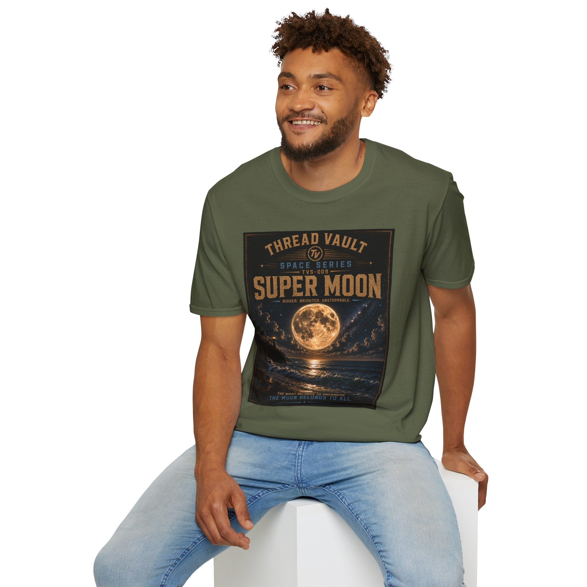 Super Moon | Space Series | TVS-009 | Premium Graphic Tee