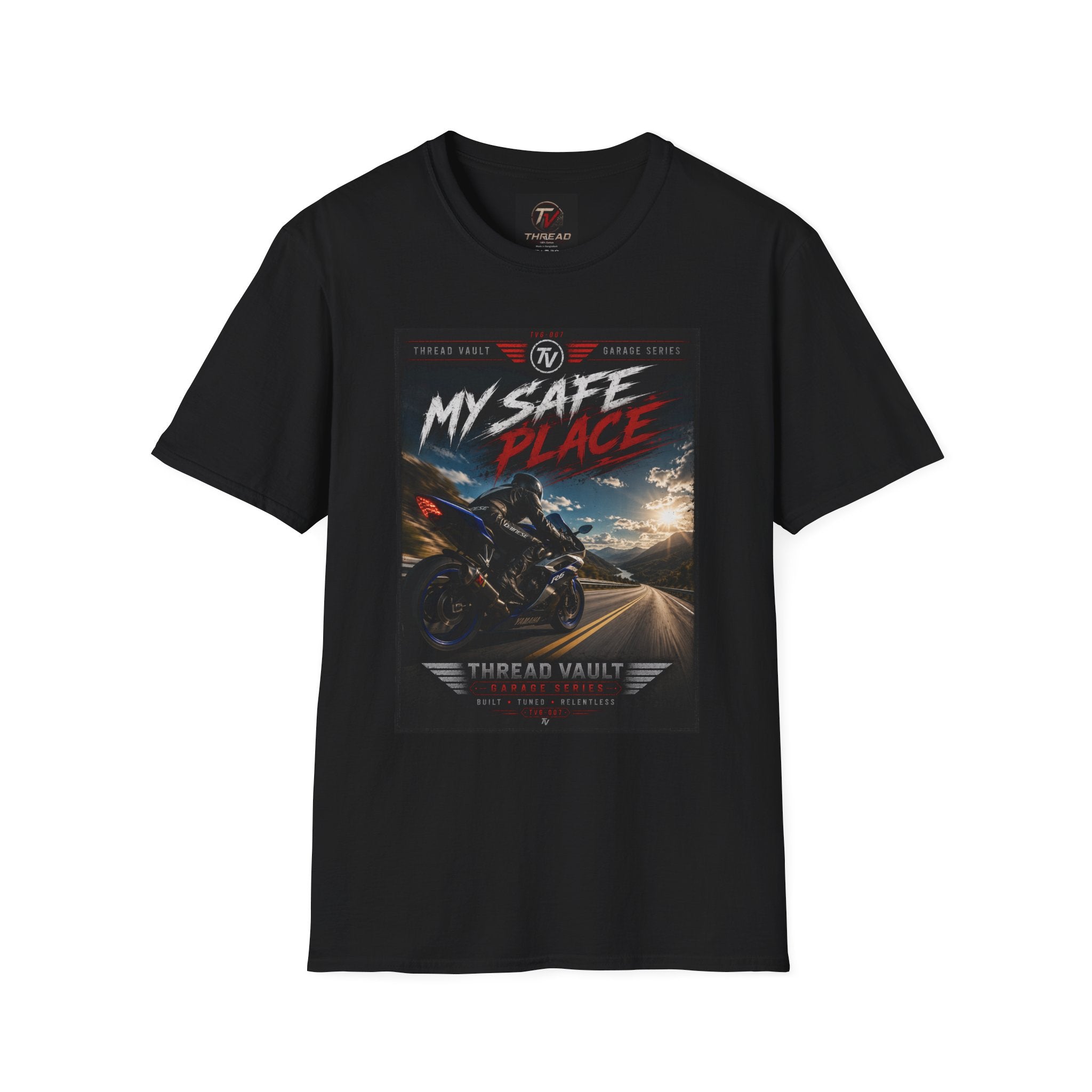 My Safe Place | Garage Series | TVG-007 | Premium Graphic Tee