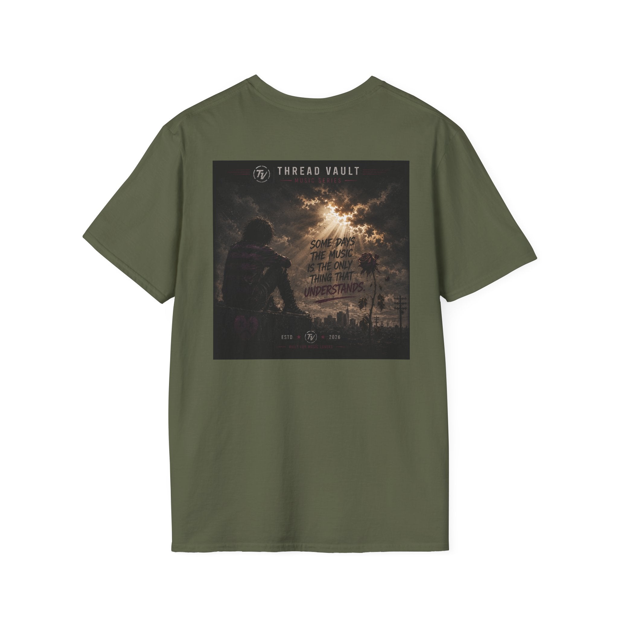 Broken Echoes | Music Series | TVM-002 | Premium Graphic Tee