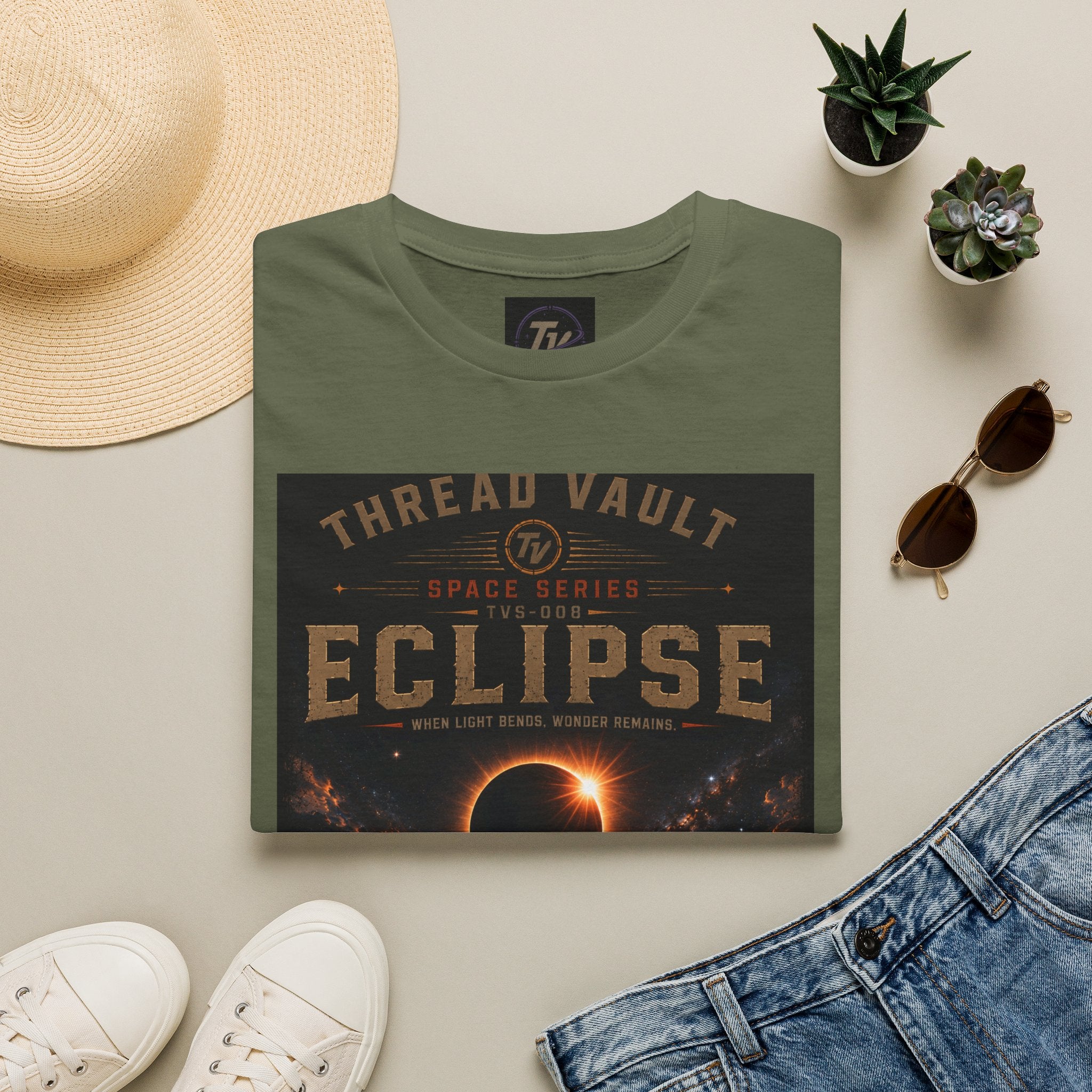 Eclipse | Space Series | TVS-008 | Premium Graphic Tee
