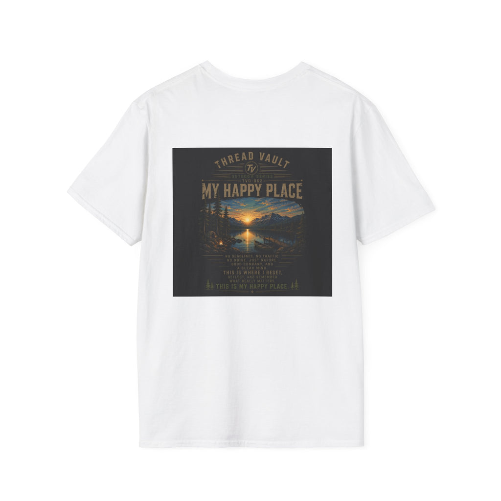 Happy Place | Outdoor Series | TVO-002 | Premium Graphic Tee
