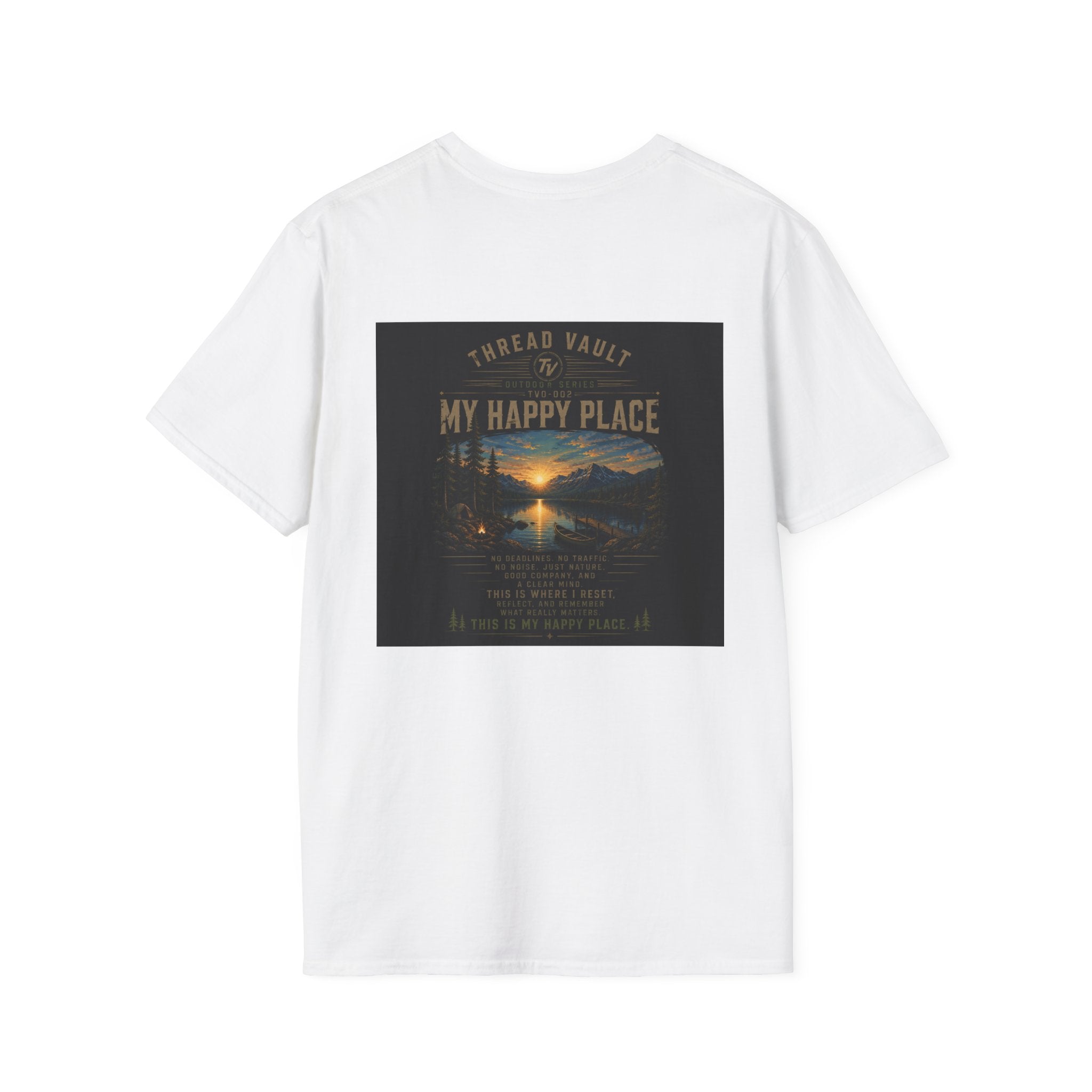 Happy Place | Outdoor Series | TVO-002 | Premium Graphic Tee