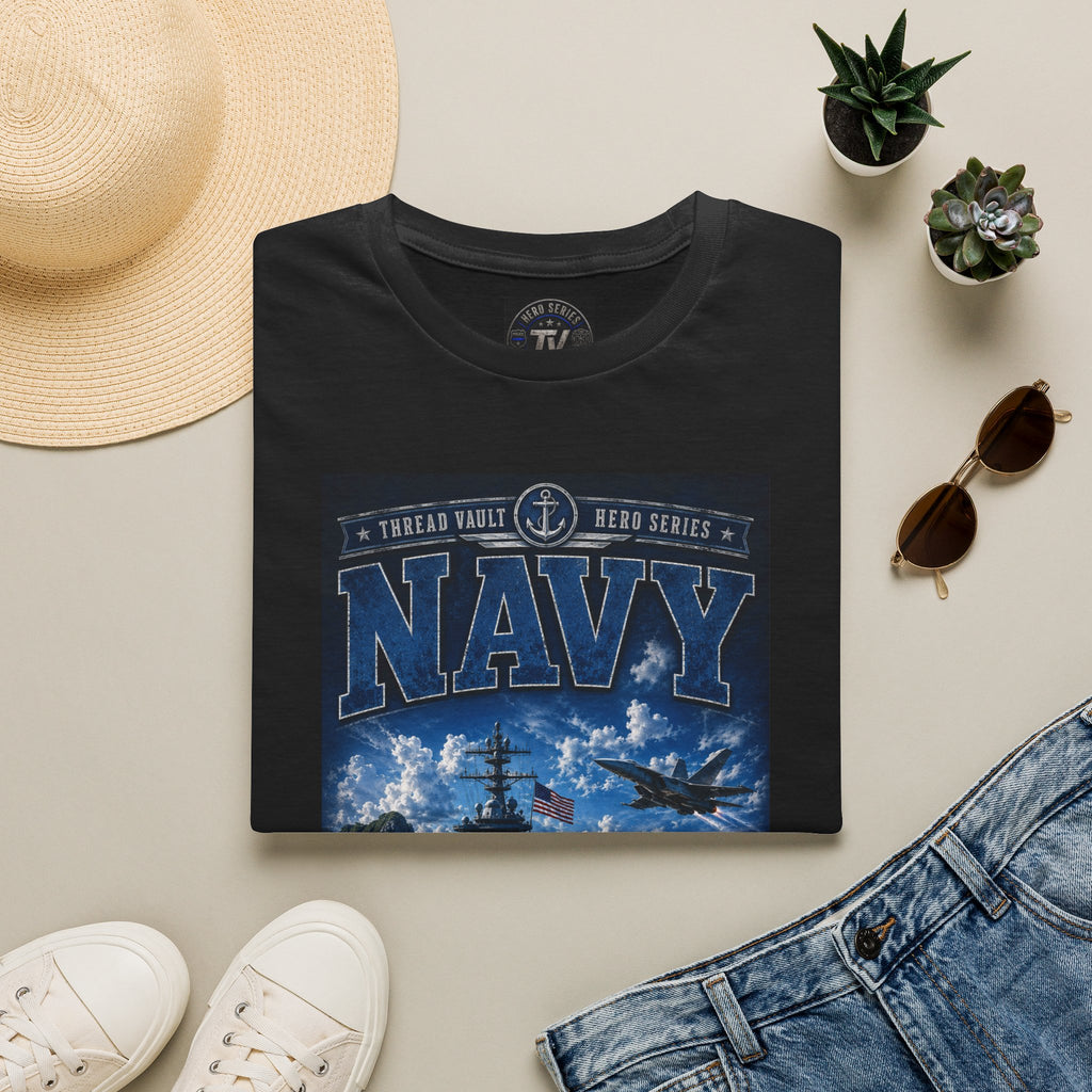 NAVY / HERO SERIES / TVH-005 / PREMIUM GRAPHIC TEE