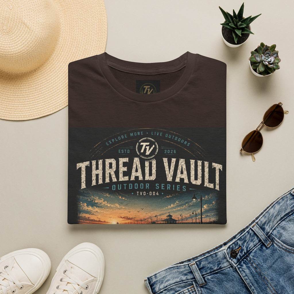 Boardwalk Sunset | Outdoor Series | TVO-004 | Premium Graphic Tee
