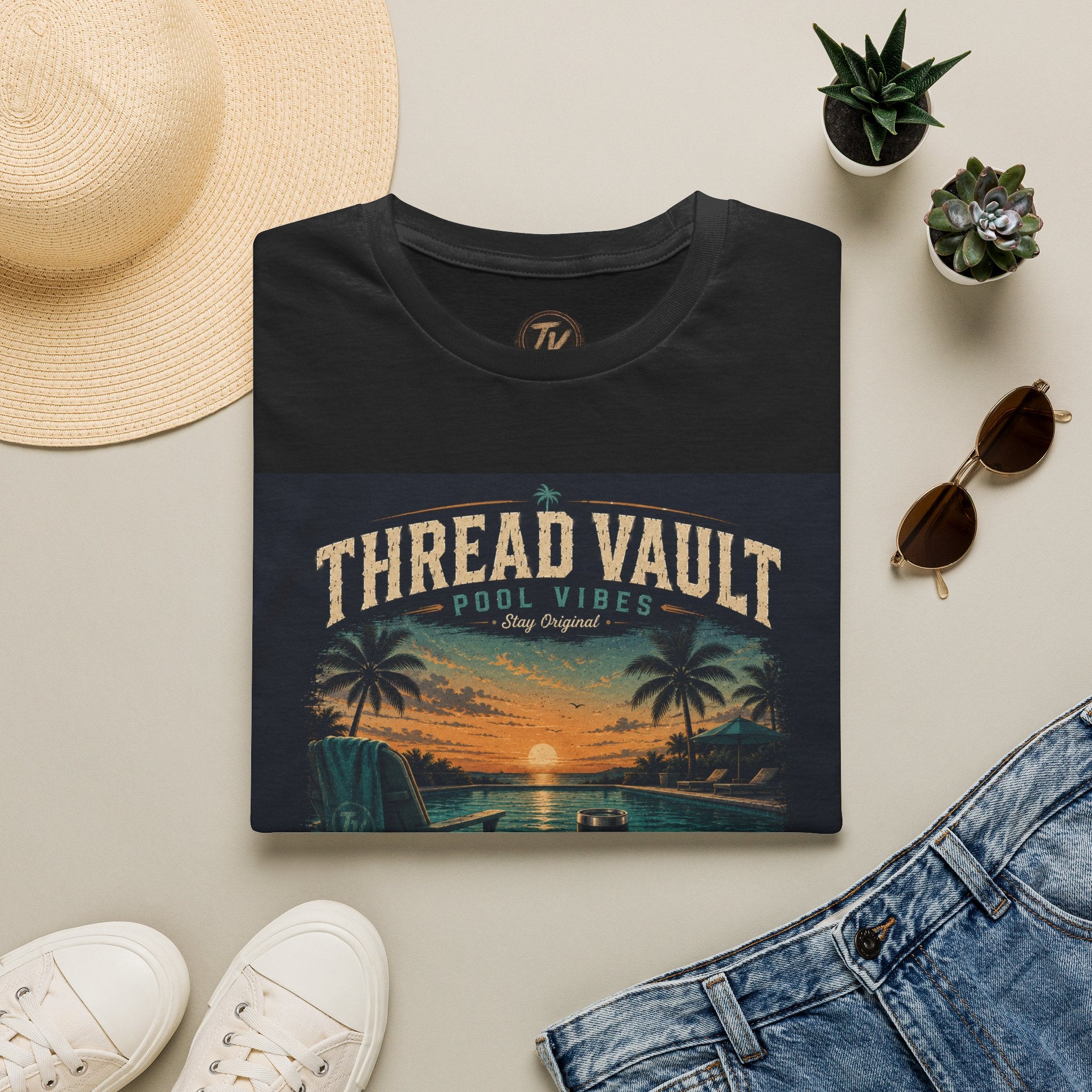 Pool Vibes | Signature Series | TVC-005 | Premium Graphic Tee