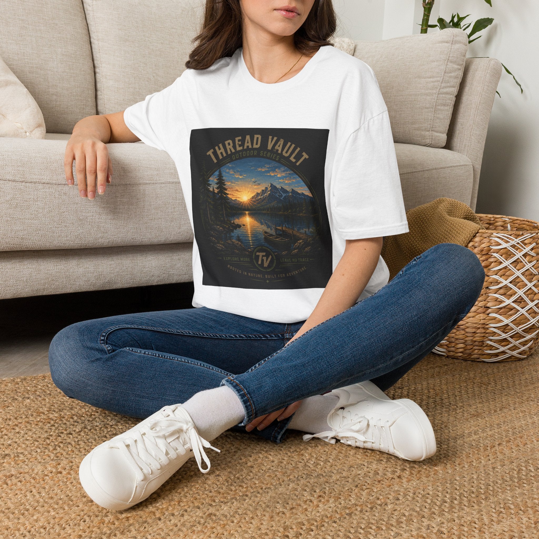 Happy Place | Outdoor Series | TVO-002 | Premium Graphic Tee