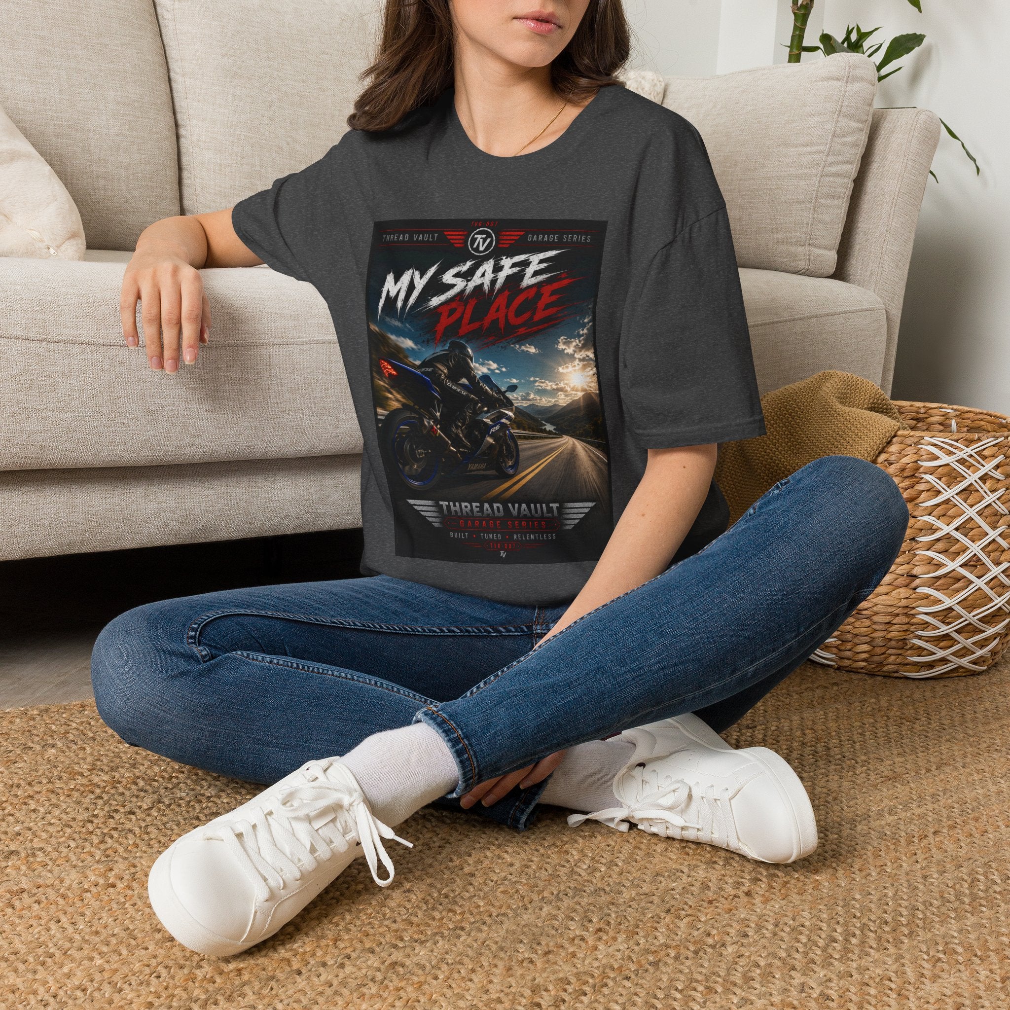 My Safe Place | Garage Series | TVG-007 | Premium Graphic Tee