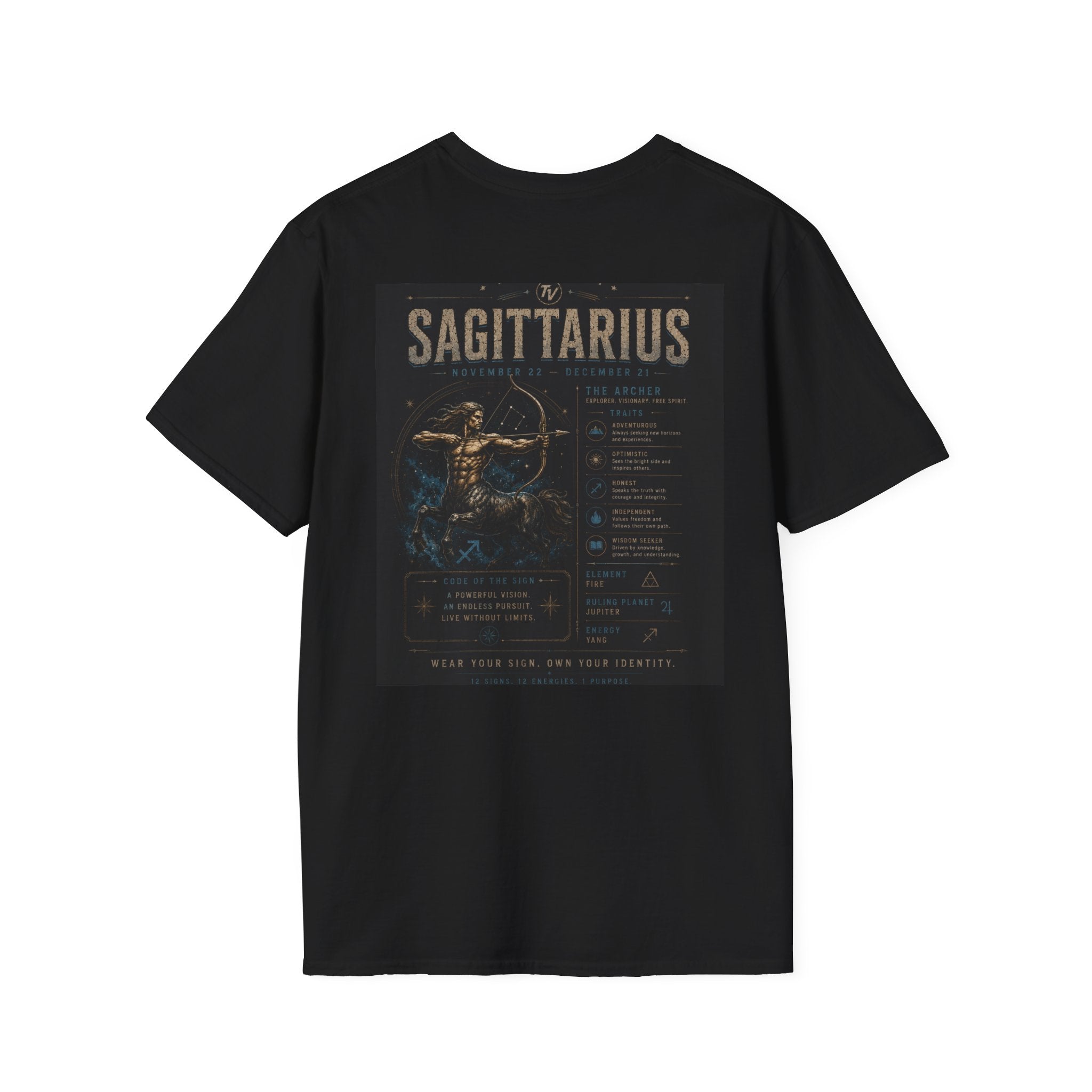 Sagittarius | Zodiac Series TVZ-002 | Premium Graphic Tee