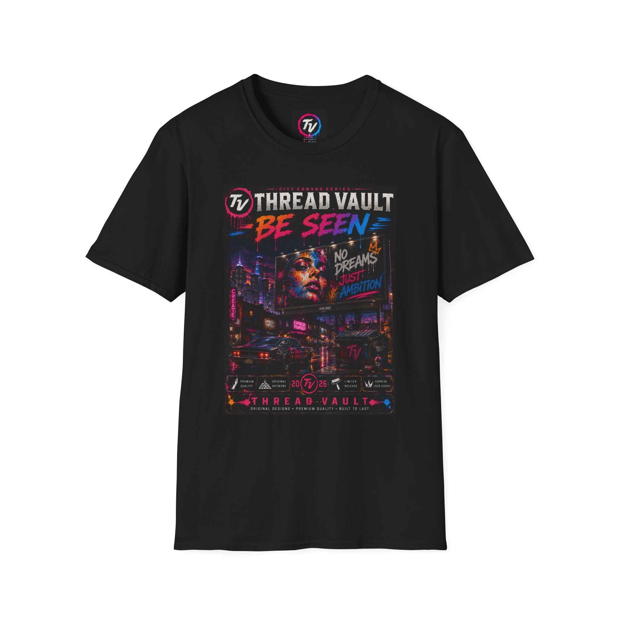 Be Seen | City Canvas Series | CVC-003 | Premium Graphic Tee