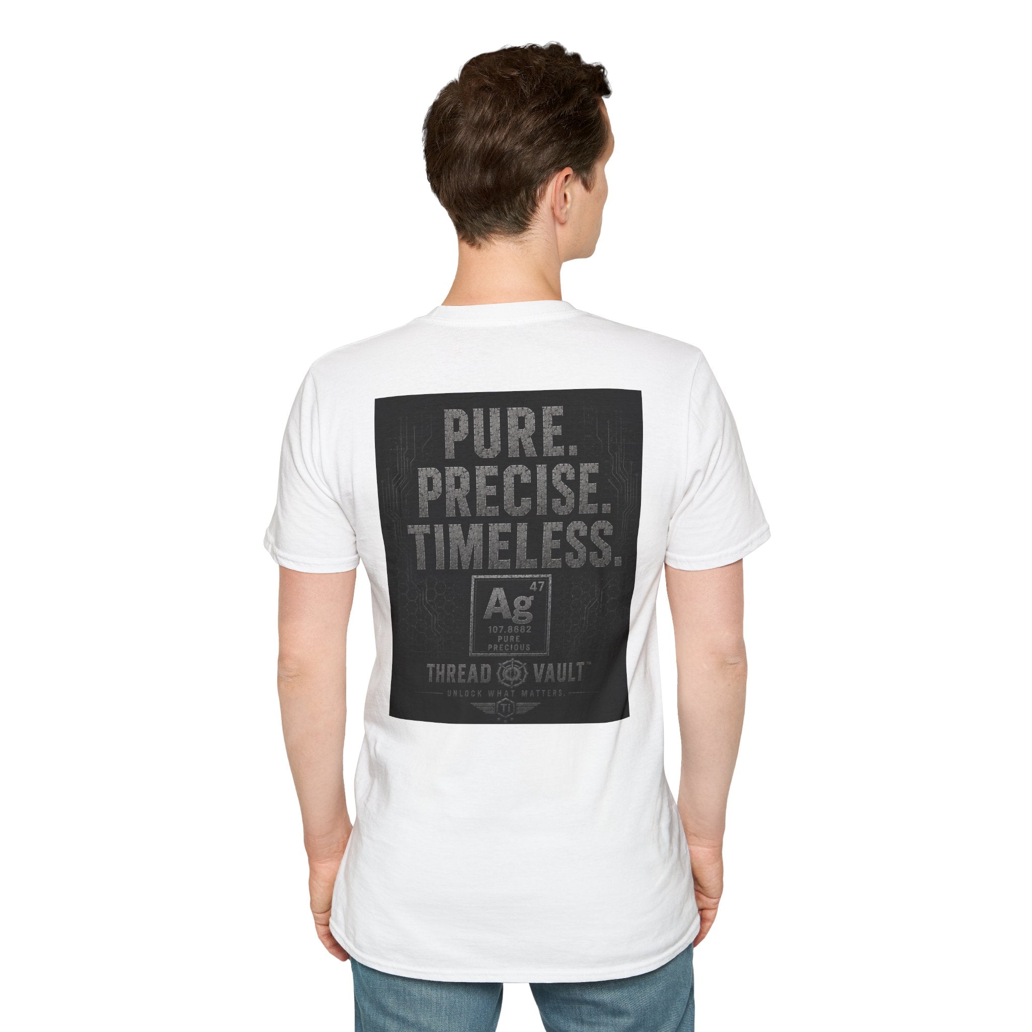 Silver | Element Series TVE-006 | Premium Graphic Tee